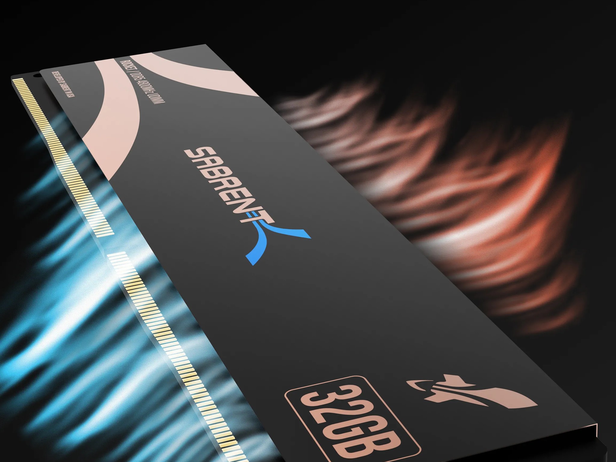 SABRENT DDR5 4800MHz 32GB U-DIMM Module for Desktops and PCs Memory