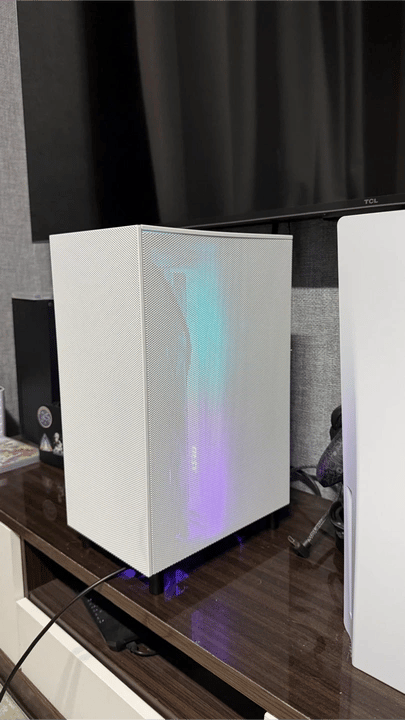 Compact Workstation POWERHOUSE | GeForce RTX 5080 | Ryzen 7 9800X3D | 32GBx2 DDR5 RAM | 8TB SSD