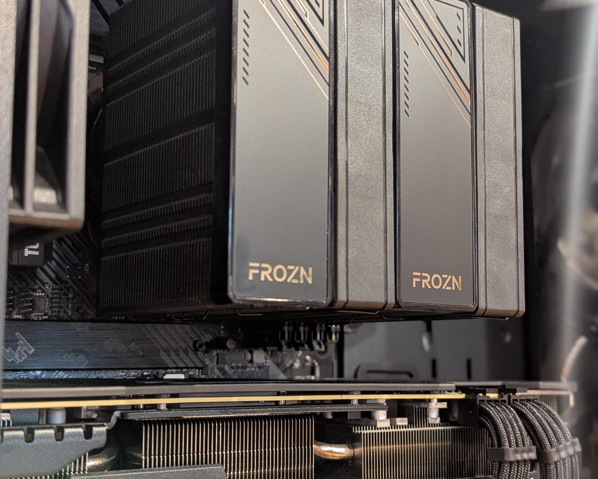 🖤 Ryzen 7 5700X | RTX 3080 | 32GB DDR4 | Blackout + Wood Accent 1440p Gaming PC