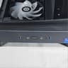 Black CyberPowerPC PC Case with Tempered Glass w/ 5 Fans