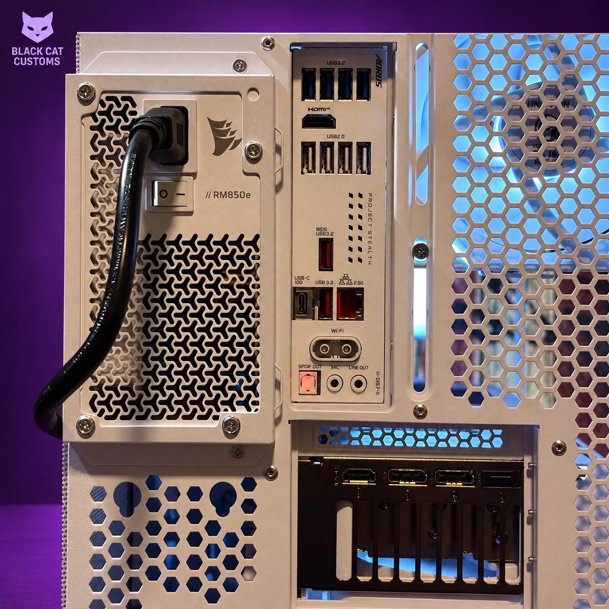 Black Cat Customs Revenant | Ryzen 7 9800X3D | RTX 5070 Ti | 32GB DDR5 | 2TB NVMe