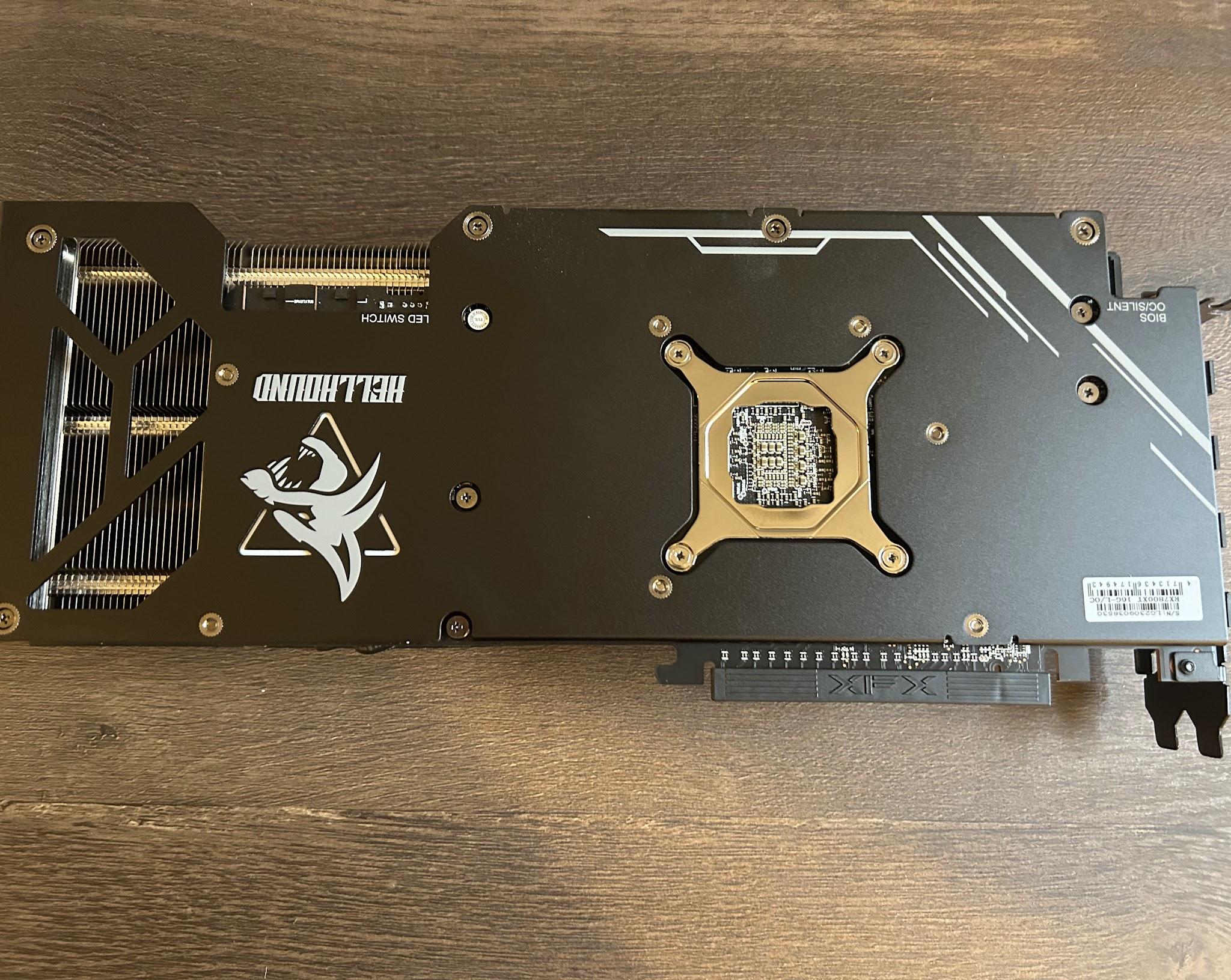 Ryzen 7 5700x 8 cores,  Radeon RX7800xt 16GB, 32GB RAM DDR4 3600, NVMe ssd 2TB, PSU Corsair 850w