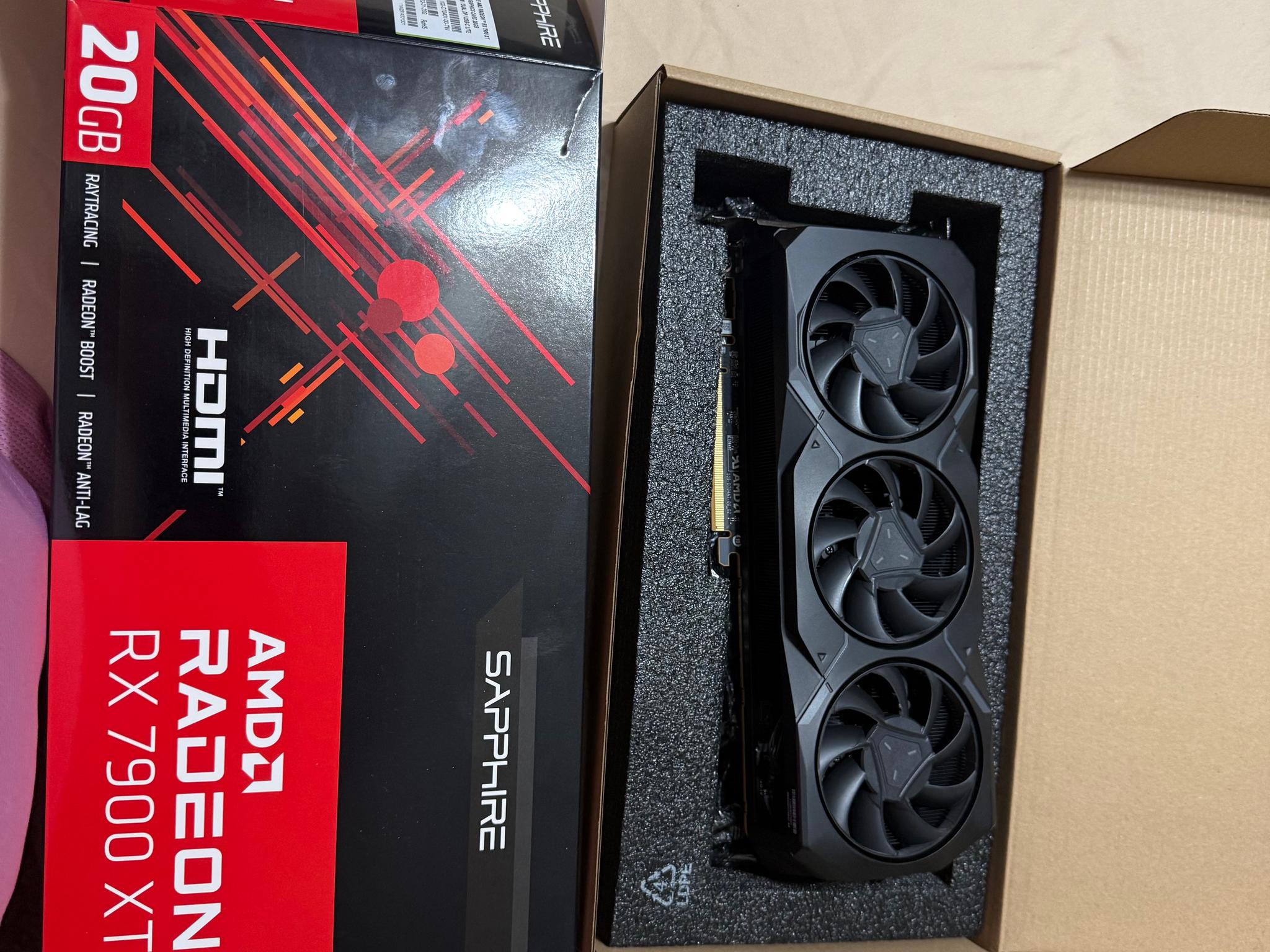 SAPPHIRE 7900 XT 20GB