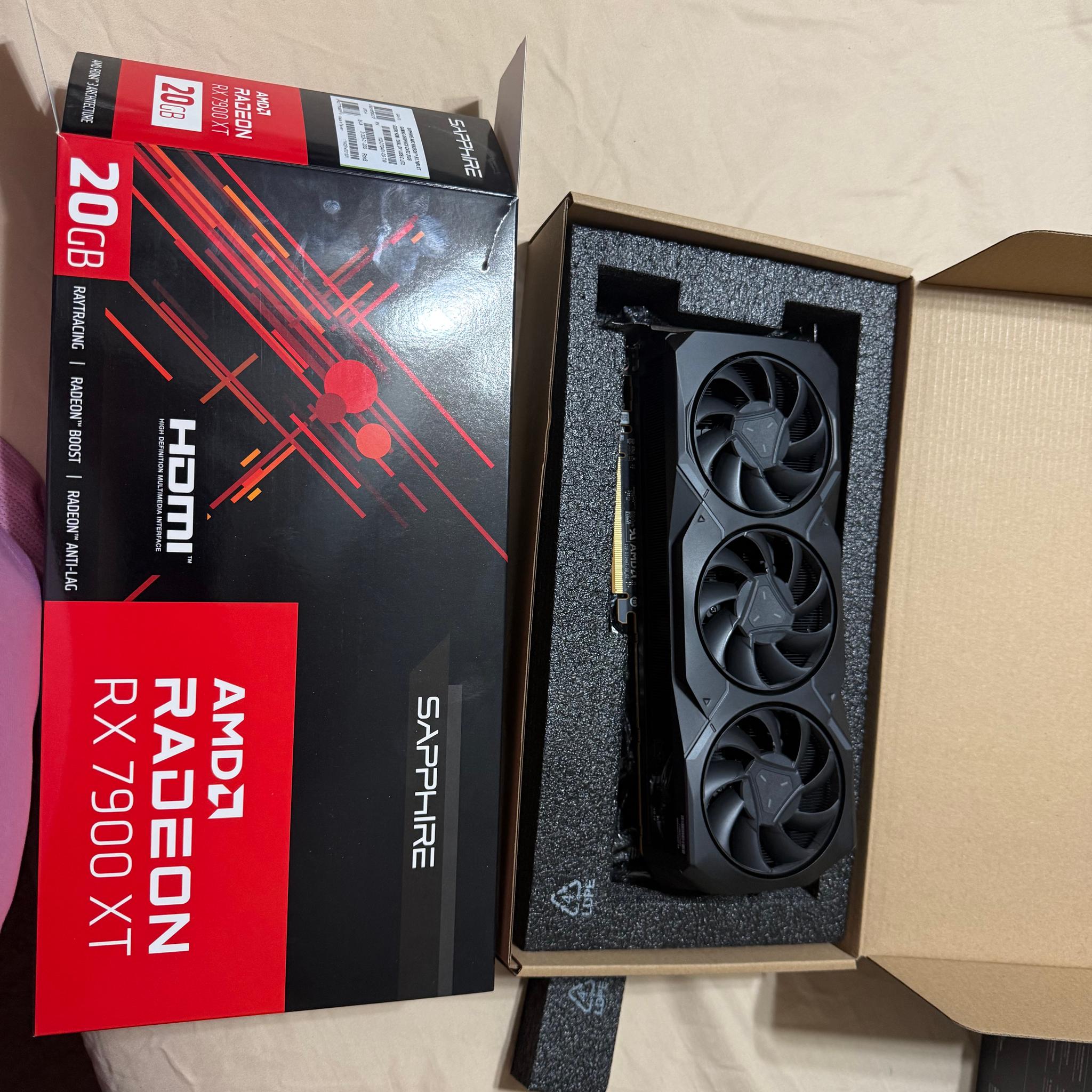 SAPPHIRE 7900 XT 20GB