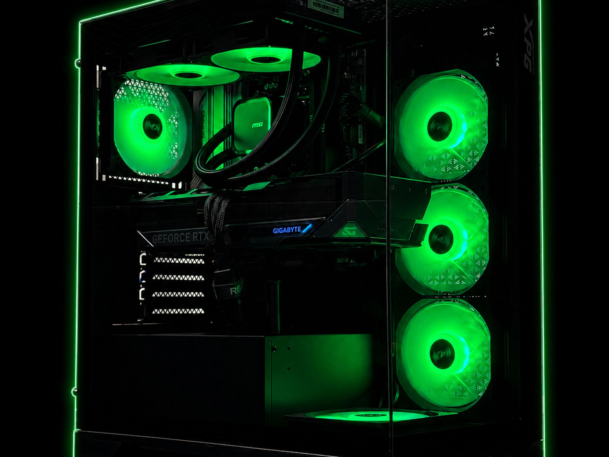 1440P/4K Creator gaming pc / RTX 5070 Ti / Ryzen 7 7800X3D / 32GB DDR5 Ram / 1TB SSD
