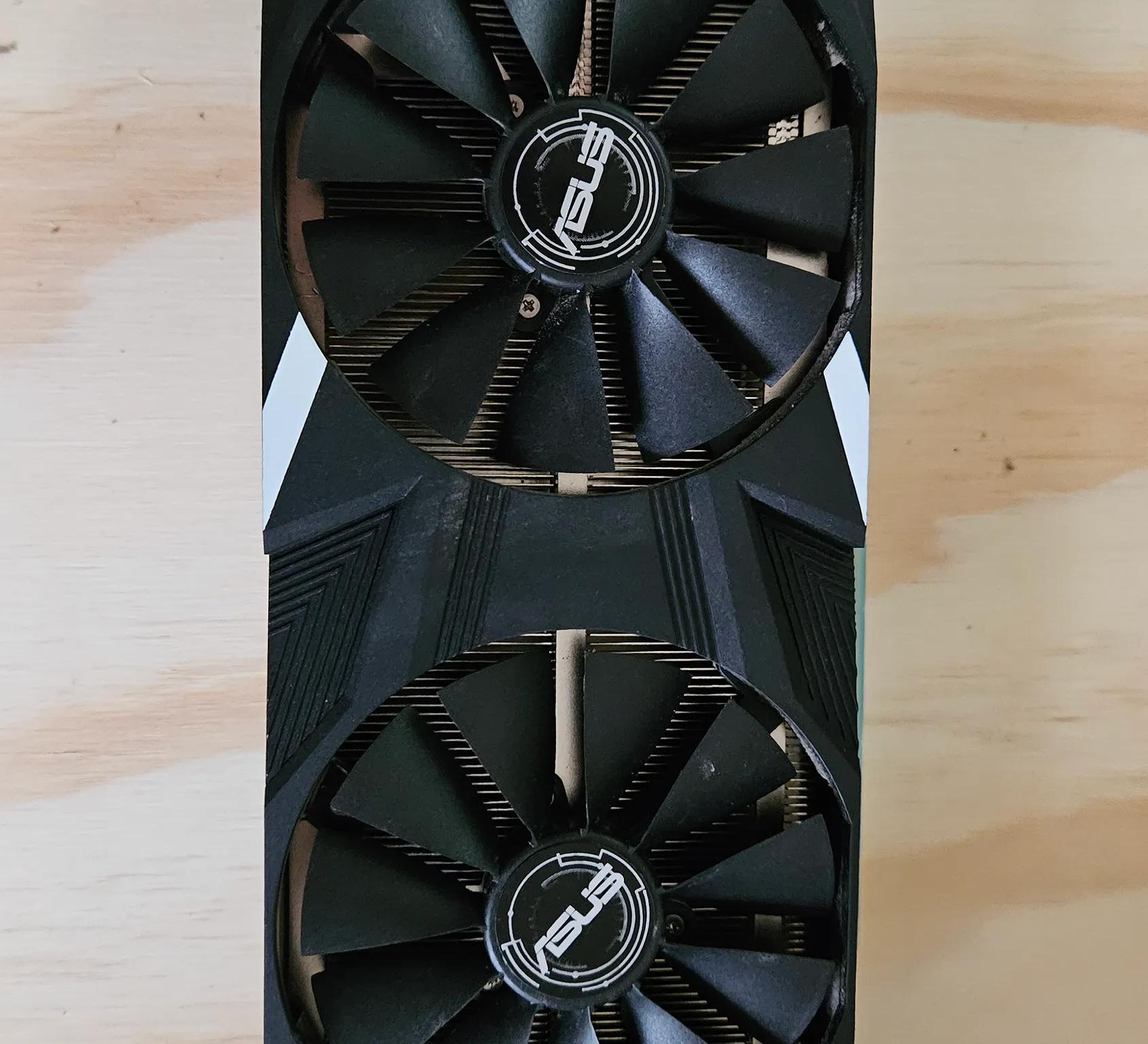 ASUS GeForce® RTX 2080 8GB Dual-fan OC Edition GDDR6