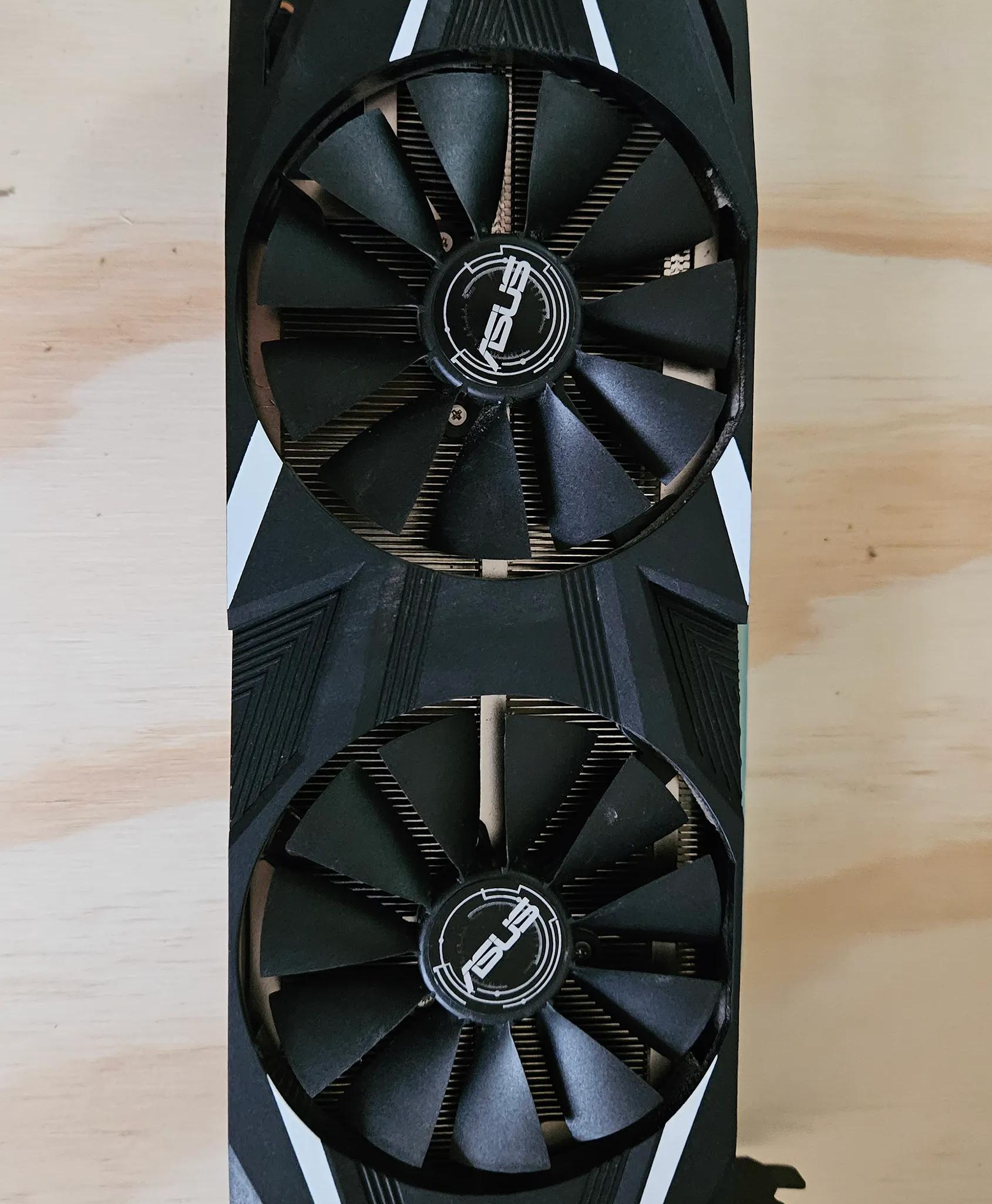 ASUS GeForce® RTX 2080 8GB Dual-fan OC Edition GDDR6