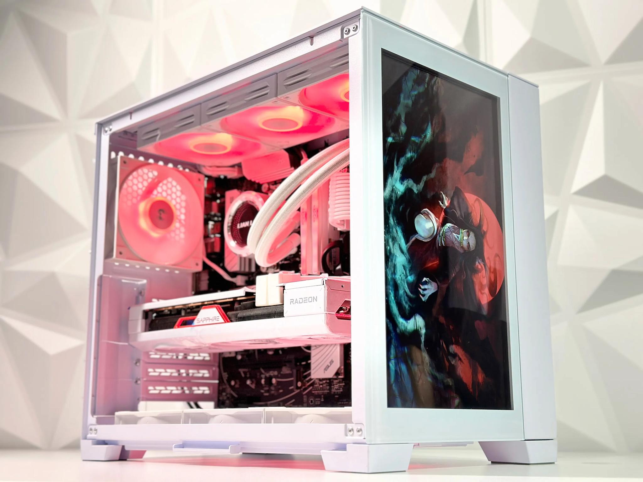 🎋🌸⚔️👺☁️Nezuko||Gaming PC-AMD RX 7800 XT 16GB❄️AMD Ryzen 5 7600 6 core❄️32GB DDR5❄️1TB NVME