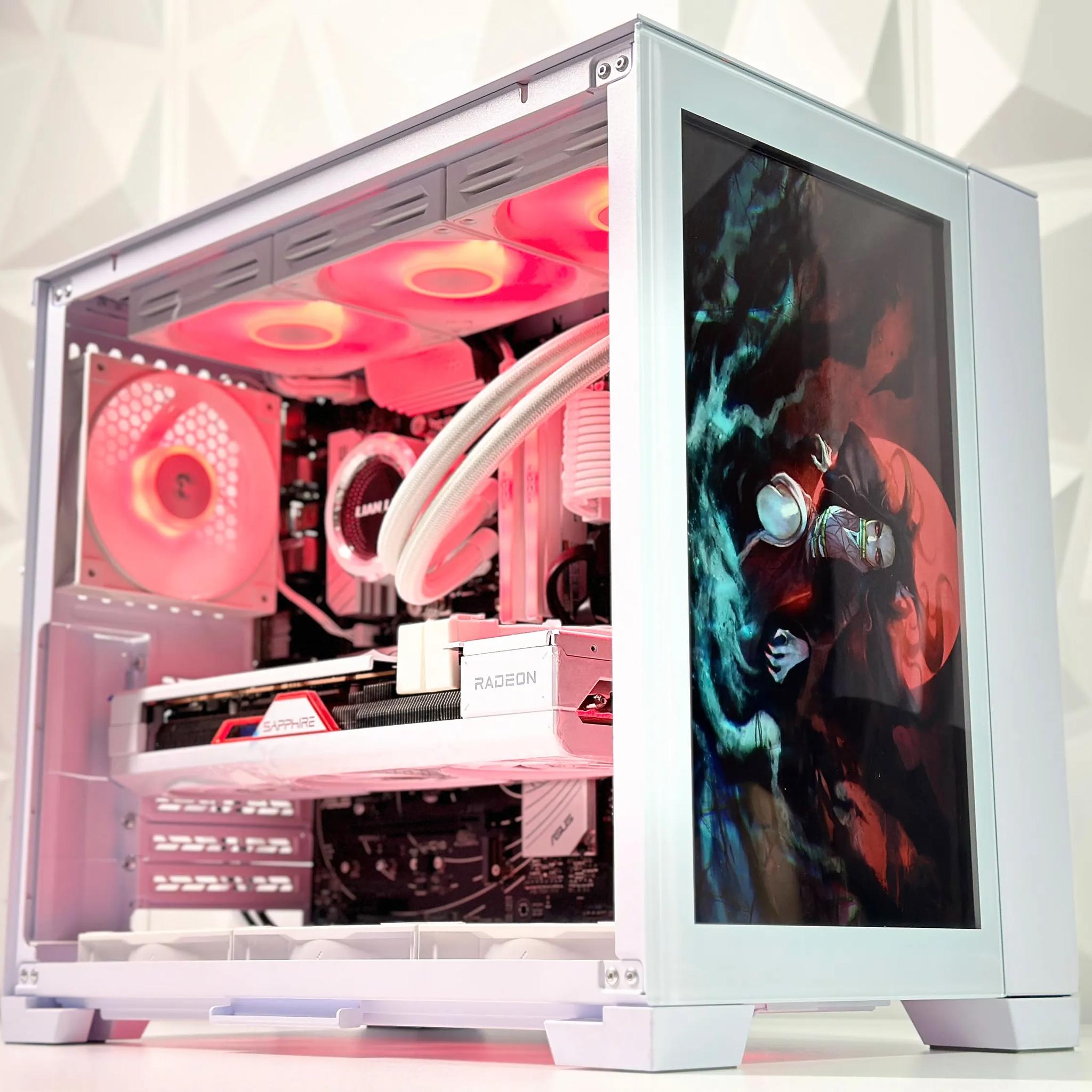 🎋🌸⚔️👺☁️Nezuko||Gaming PC-AMD RX 7800 XT 16GB❄️AMD Ryzen 5 7600 6 core❄️32GB DDR5❄️1TB NVME