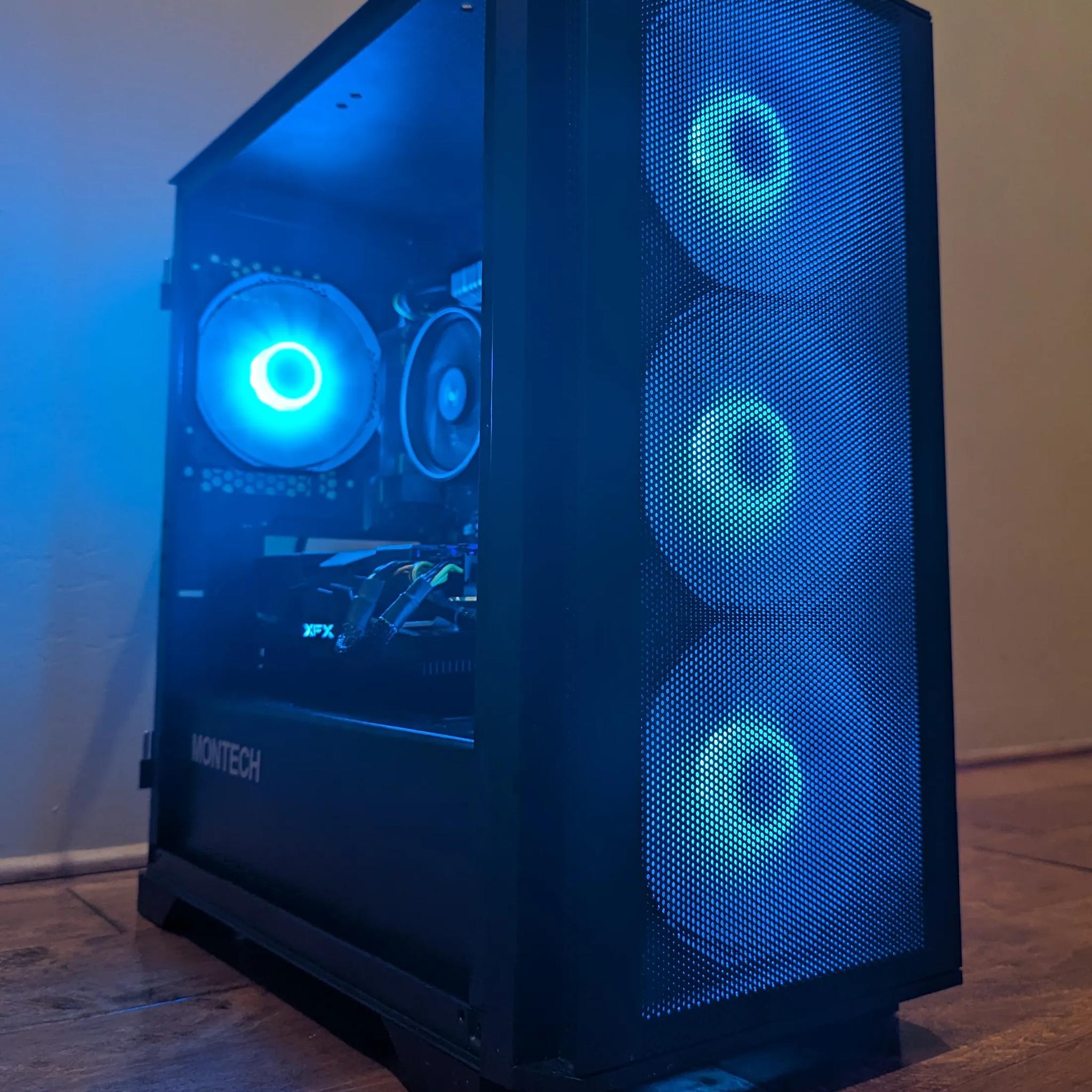 ⚫🌈 1080p Beast | RX 5700 XT | Ryzen 5 3600 | Wi-Fi + Bluetooth | Windows 11 Pro ACTIVATED