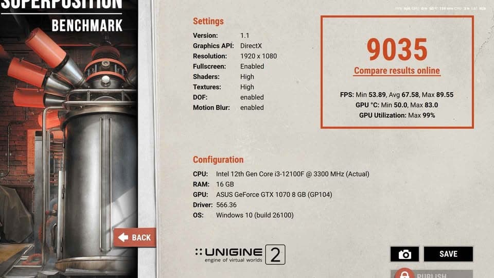 Budget Buff - 12100F | GTX 1070 | 16GB RAM | 1TB M.2