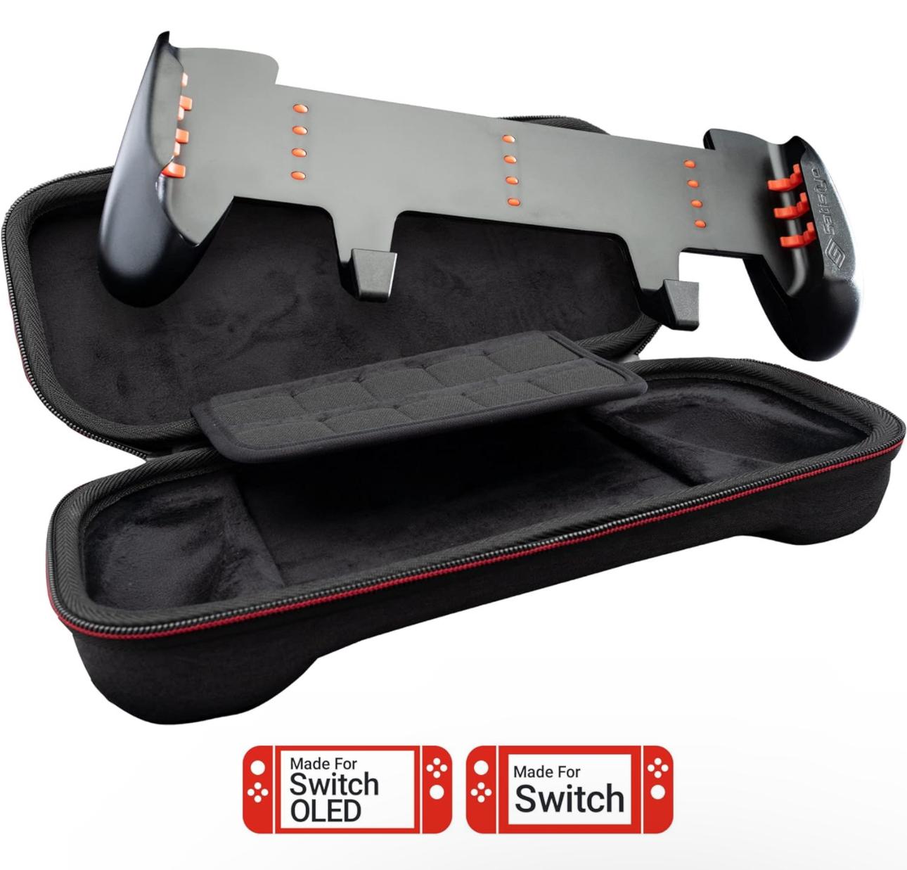 Satisfye ZenGrip Pro Gen 3 OLED Slim Bundle, Accessories Compatible with Nintendo Switch