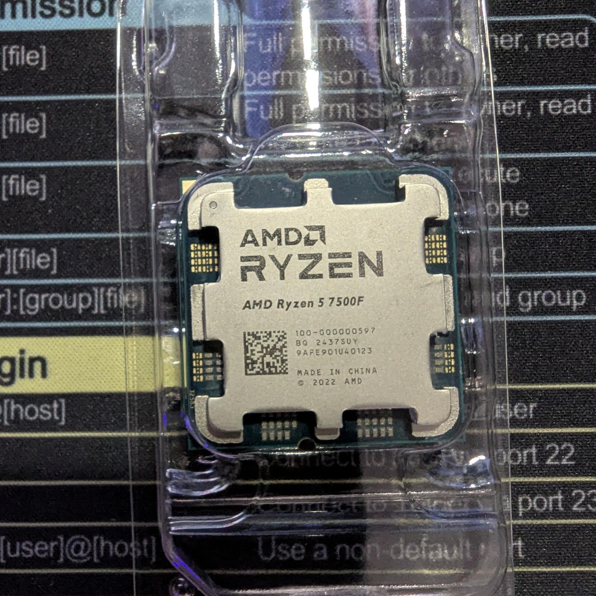 AMD Ryzen 5 7500F