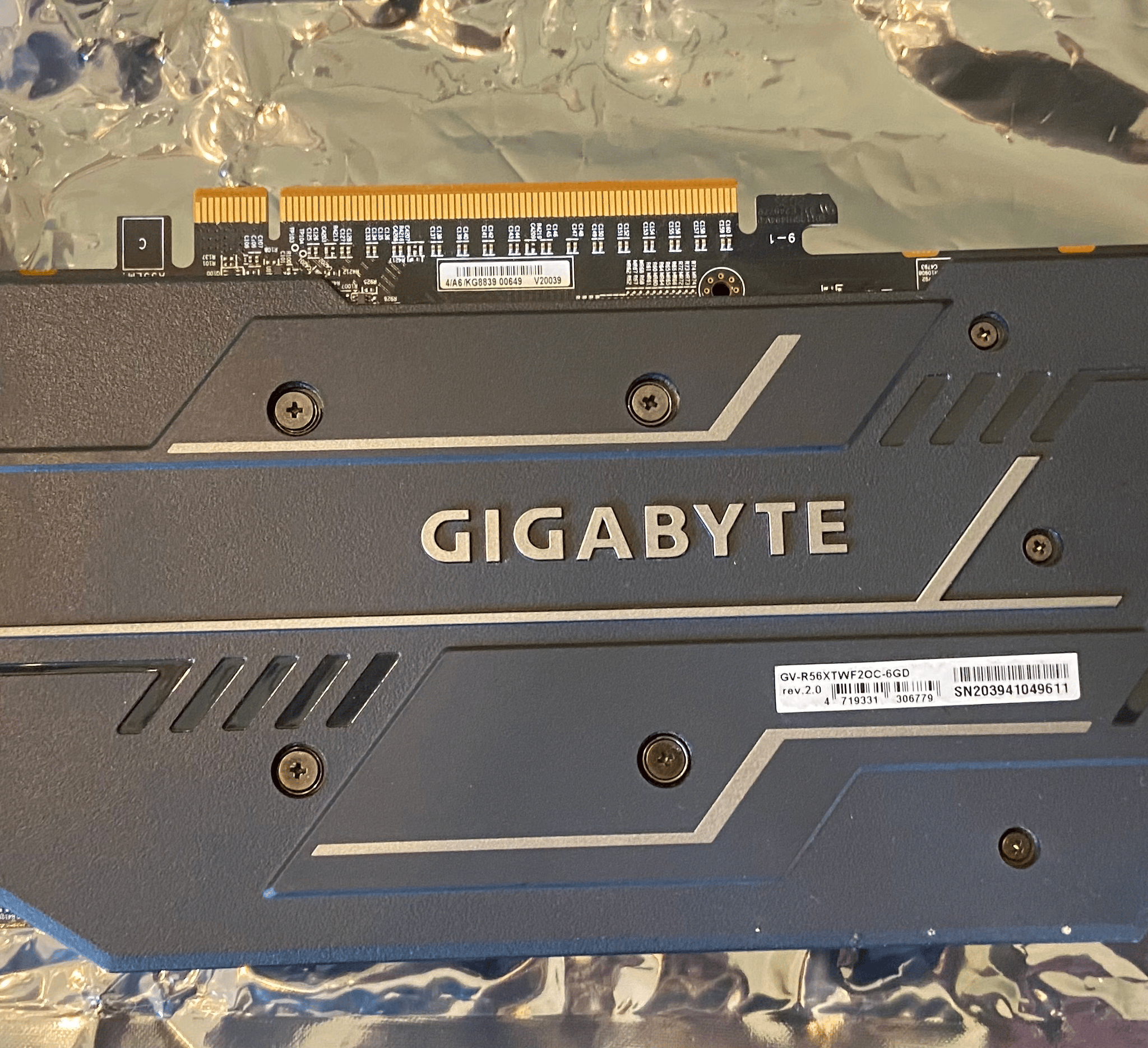 Gigabyte Windforce OC RX 5600xt 6GB GPU