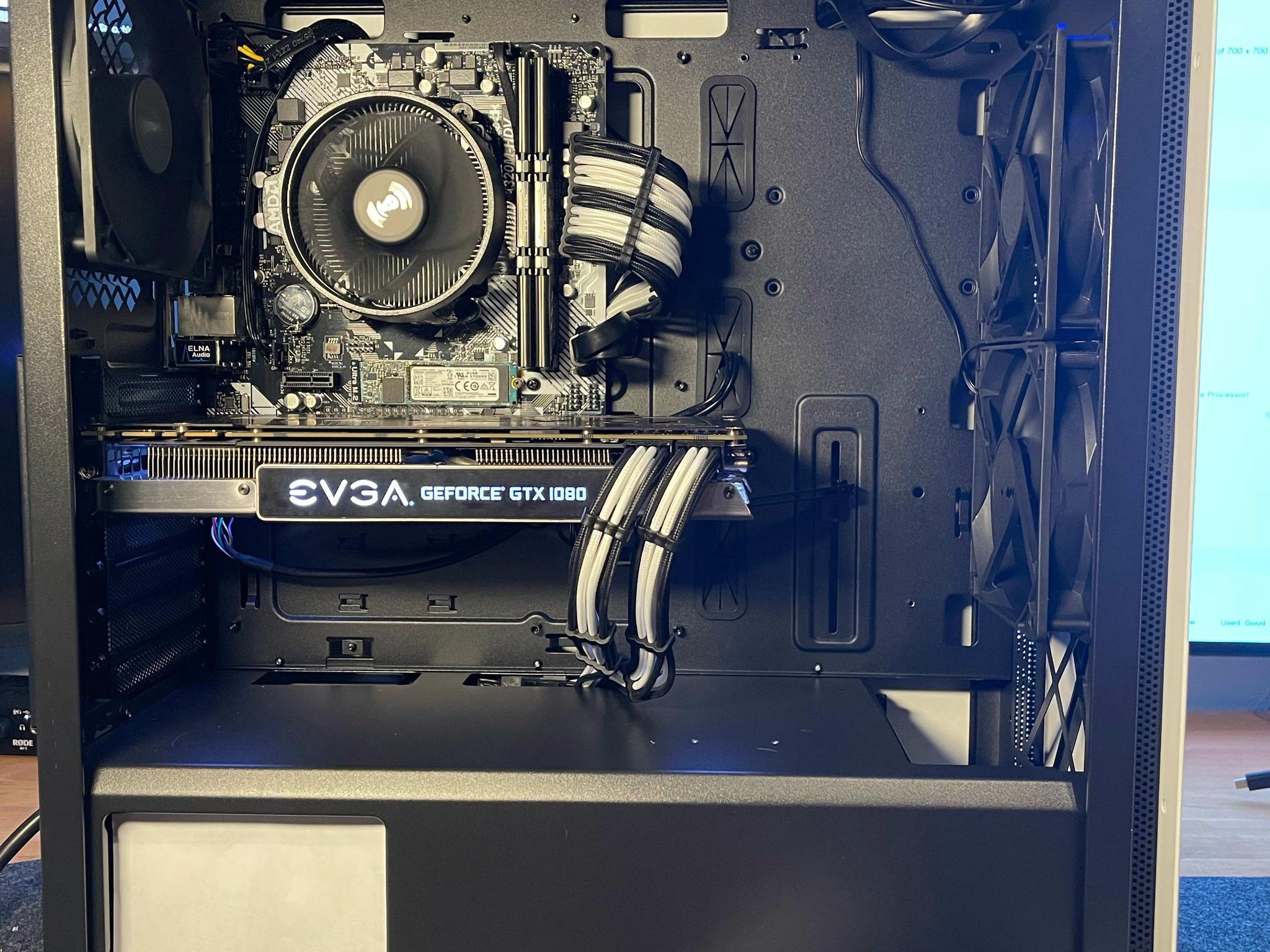 "Dominator" Gaming PC - GTX 1080, Ryzen 5 5600g, 16gb 3600mhz