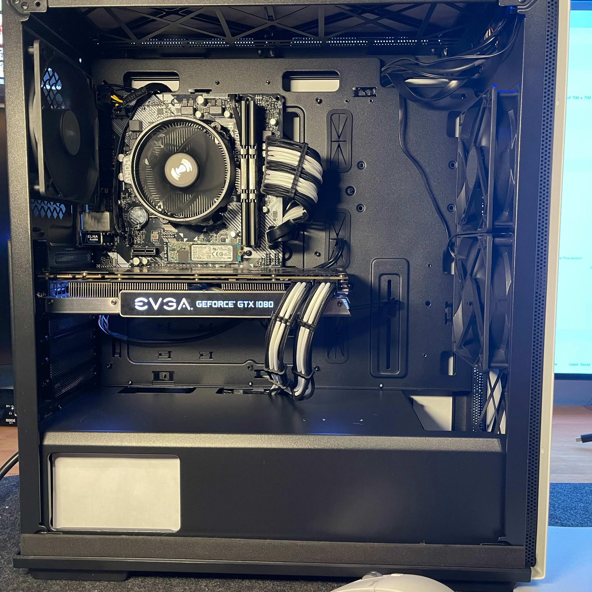 "Dominator" Gaming PC - GTX 1080, Ryzen 5 5600g, 16gb 3600mhz