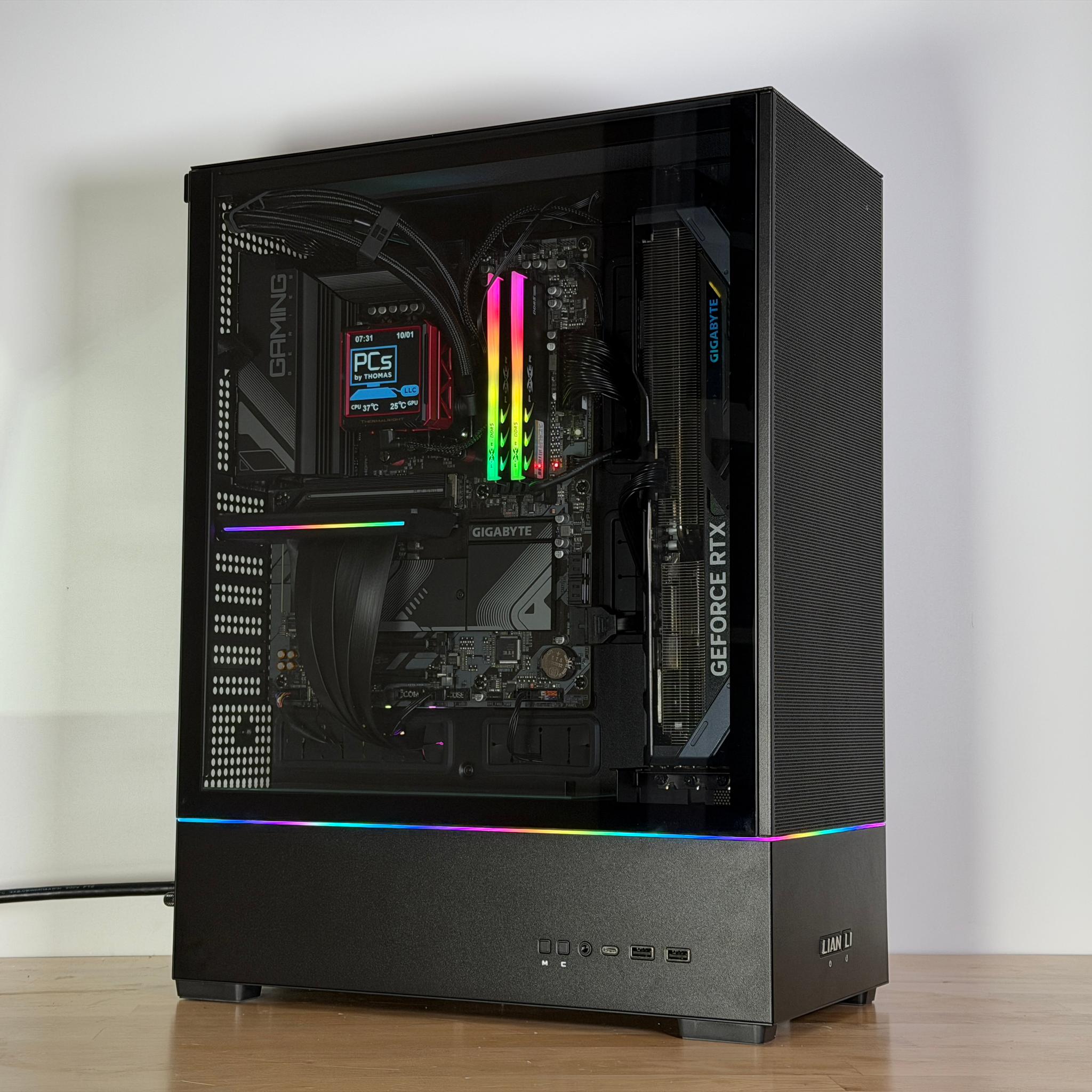 RTX 5070TI Ryzen 7 7800X3D Gaming PC 2TB SSD 32GB RAM