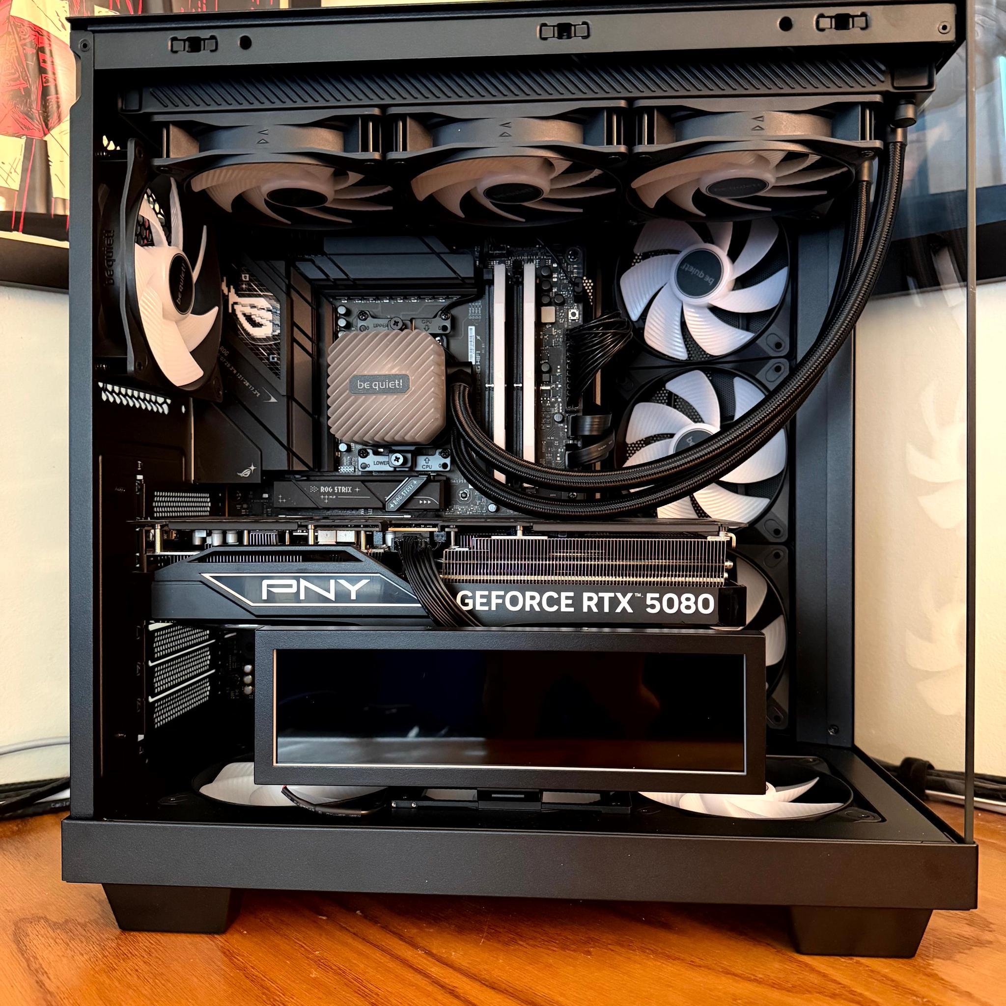 Event Horizon - RTX 5080 OC • Ryzen 7 9850X3D • 2TB Gen5 NVMe • 1000W Platinum PSU • New AM5 Build
