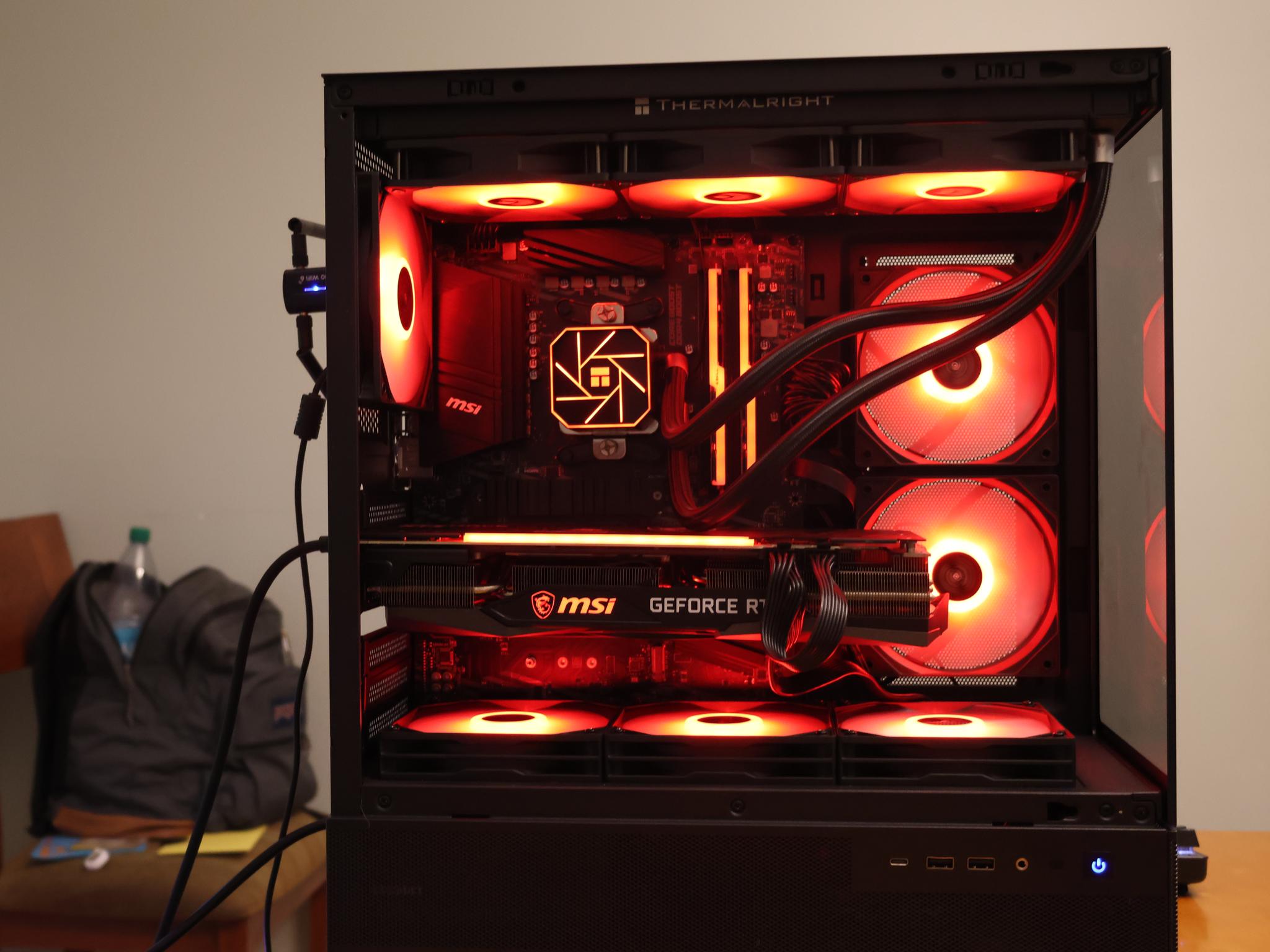 Black 5800x and 3070ti build