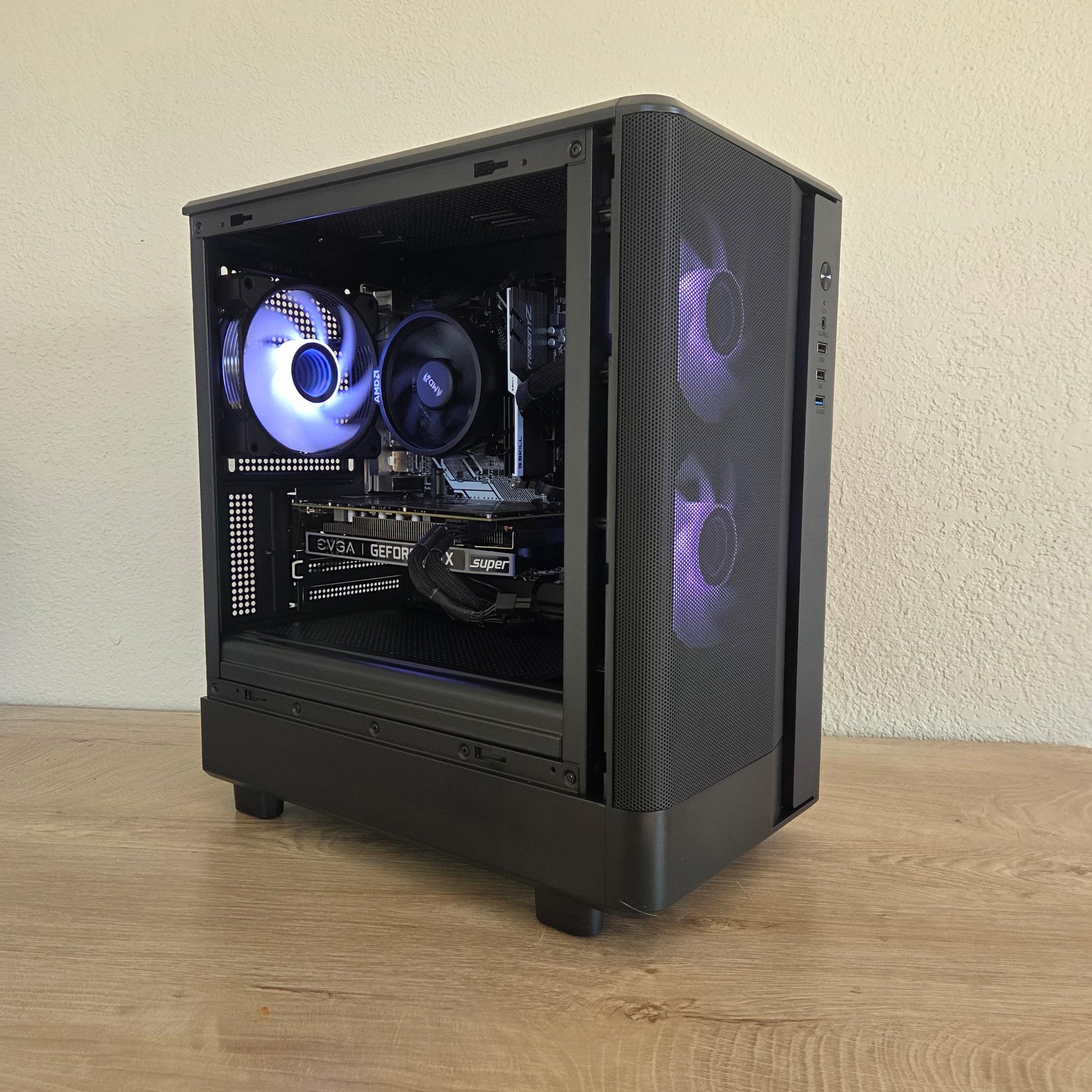 GeForce GTX 1660 Super Custom Gaming PC - Ryzen 5 2600, 16GB RAM, 512GB SSD