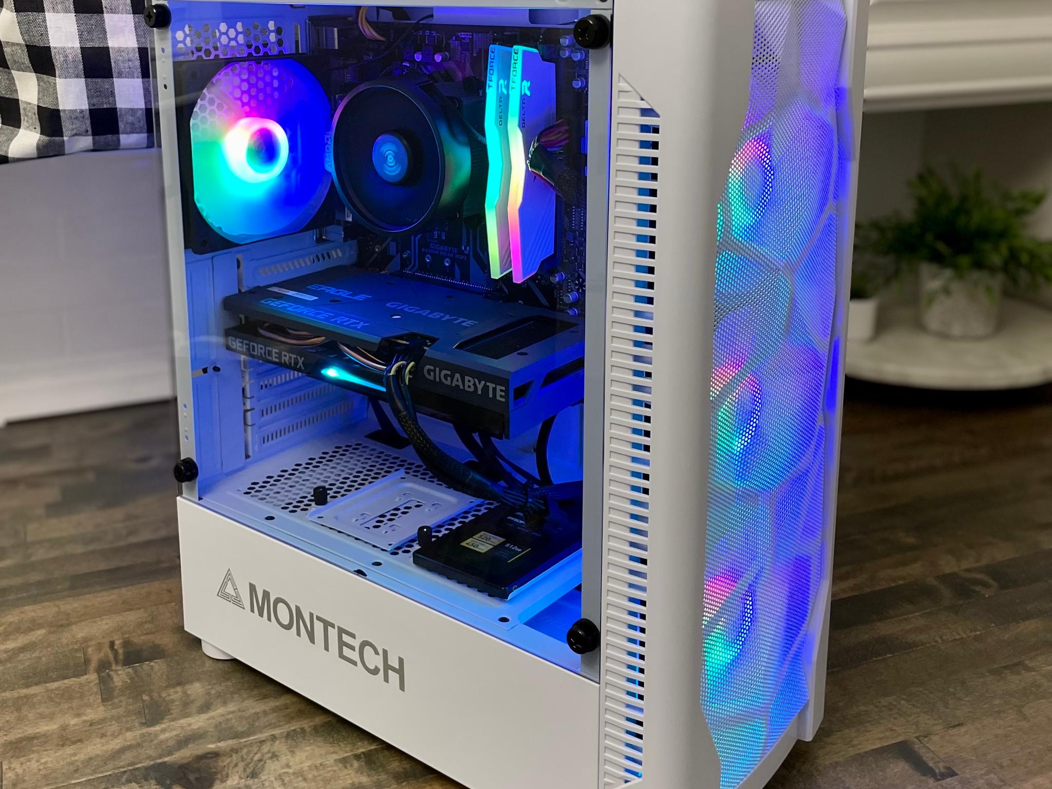 AMD Ryzen 5 5500 / RTX 5060 Ti 16GB Gaming PC - 16GB DDR4, 512GB NVMe SSD