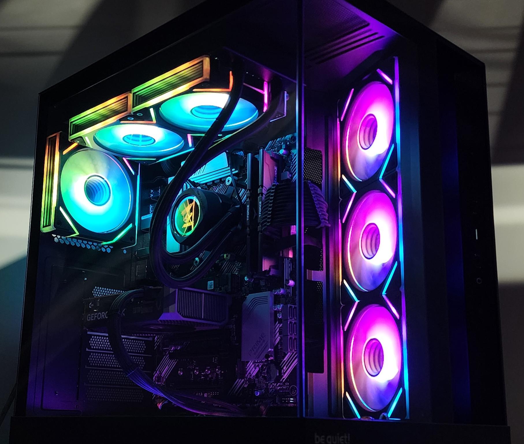 Gaming PC Ryzen 7 5700X 16GB RAM 1TB SSD RTX 5060  8GB Windows 11 Computer