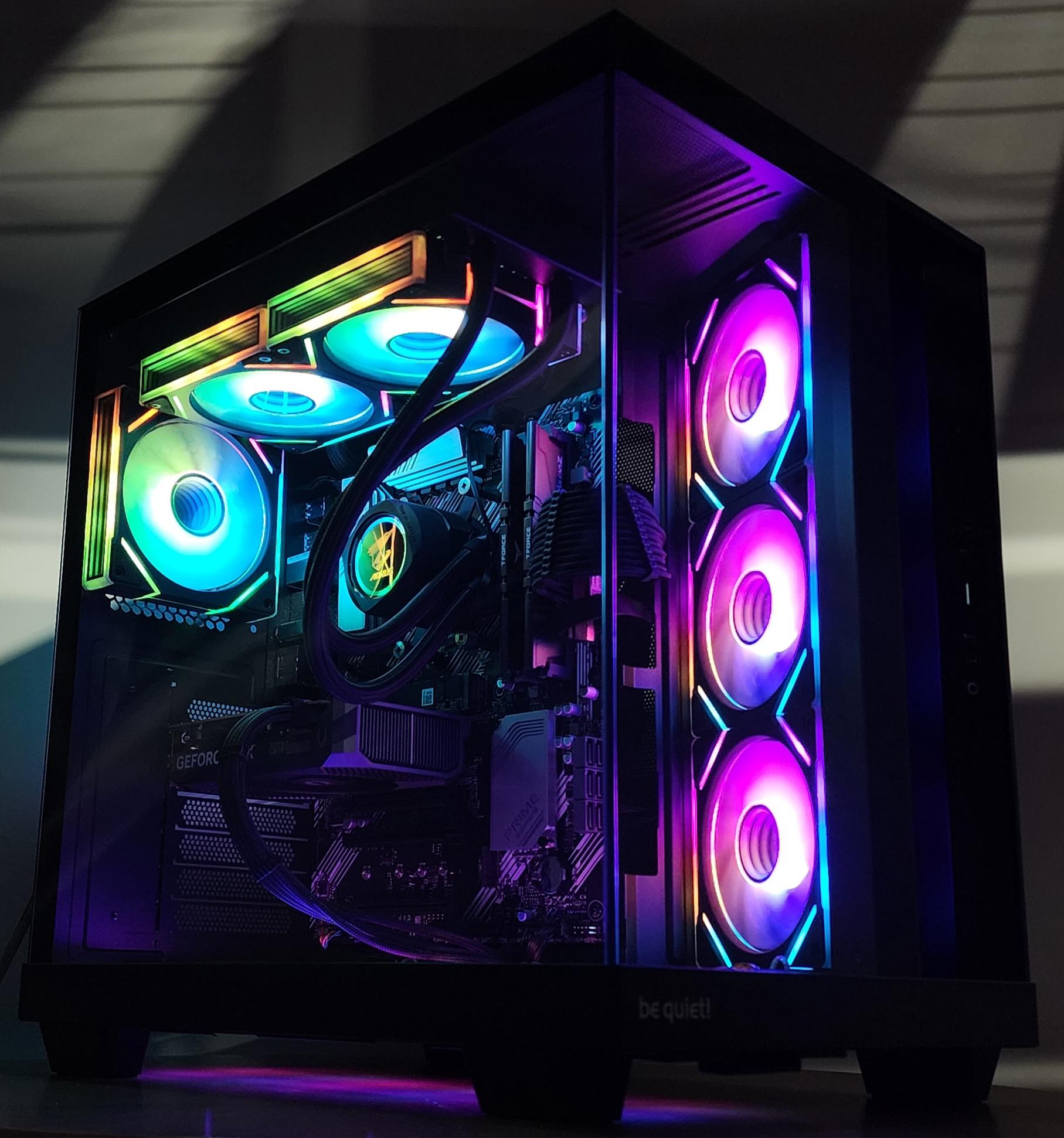 Gaming PC Ryzen 7 5700X 16GB RAM 1TB SSD RTX 5060  8GB Windows 11 Computer
