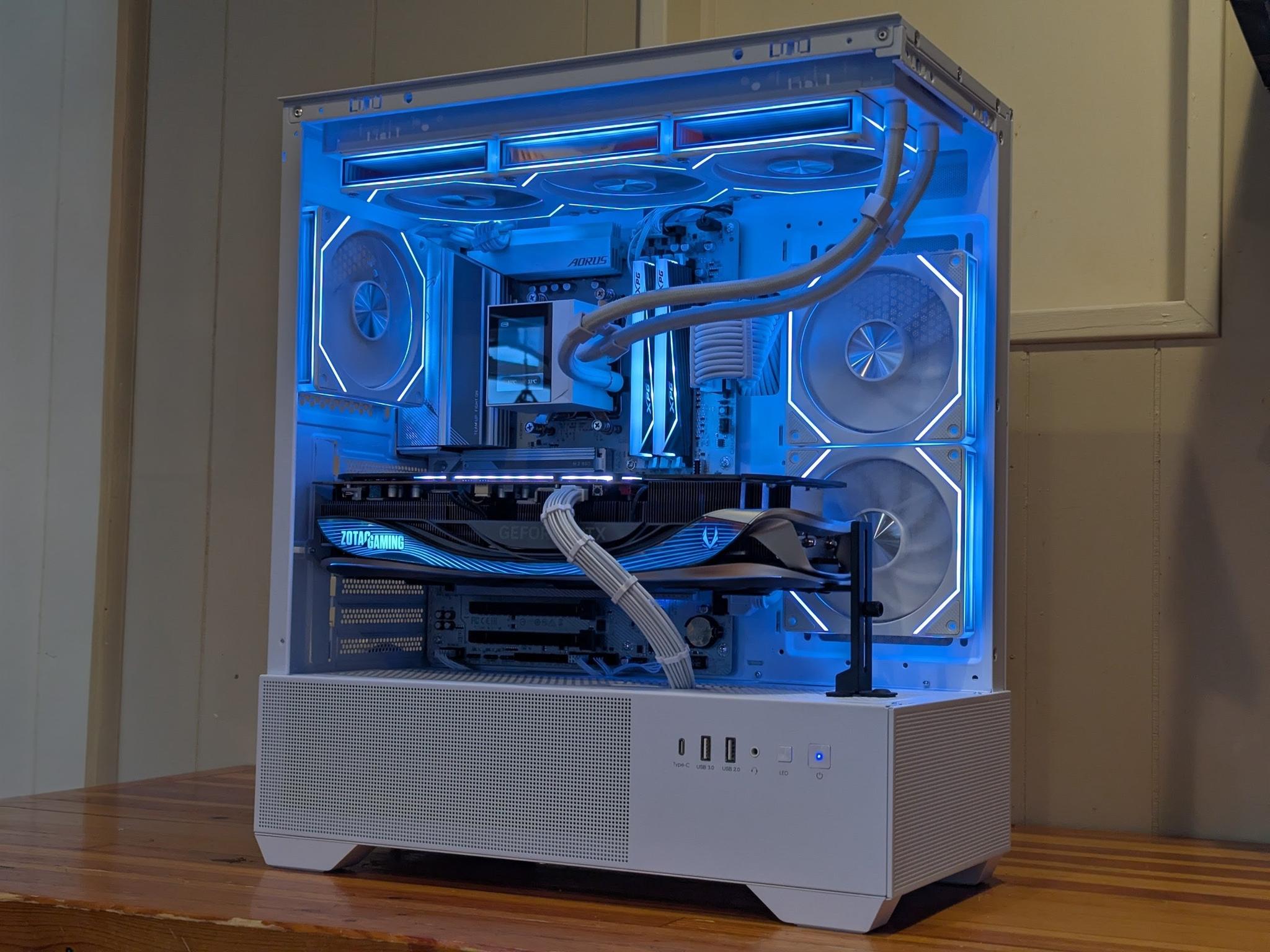 ❄️ Ryzen 7 7800X3D + RTX 4080 | 1440p Gaming Beast | White RGB Build