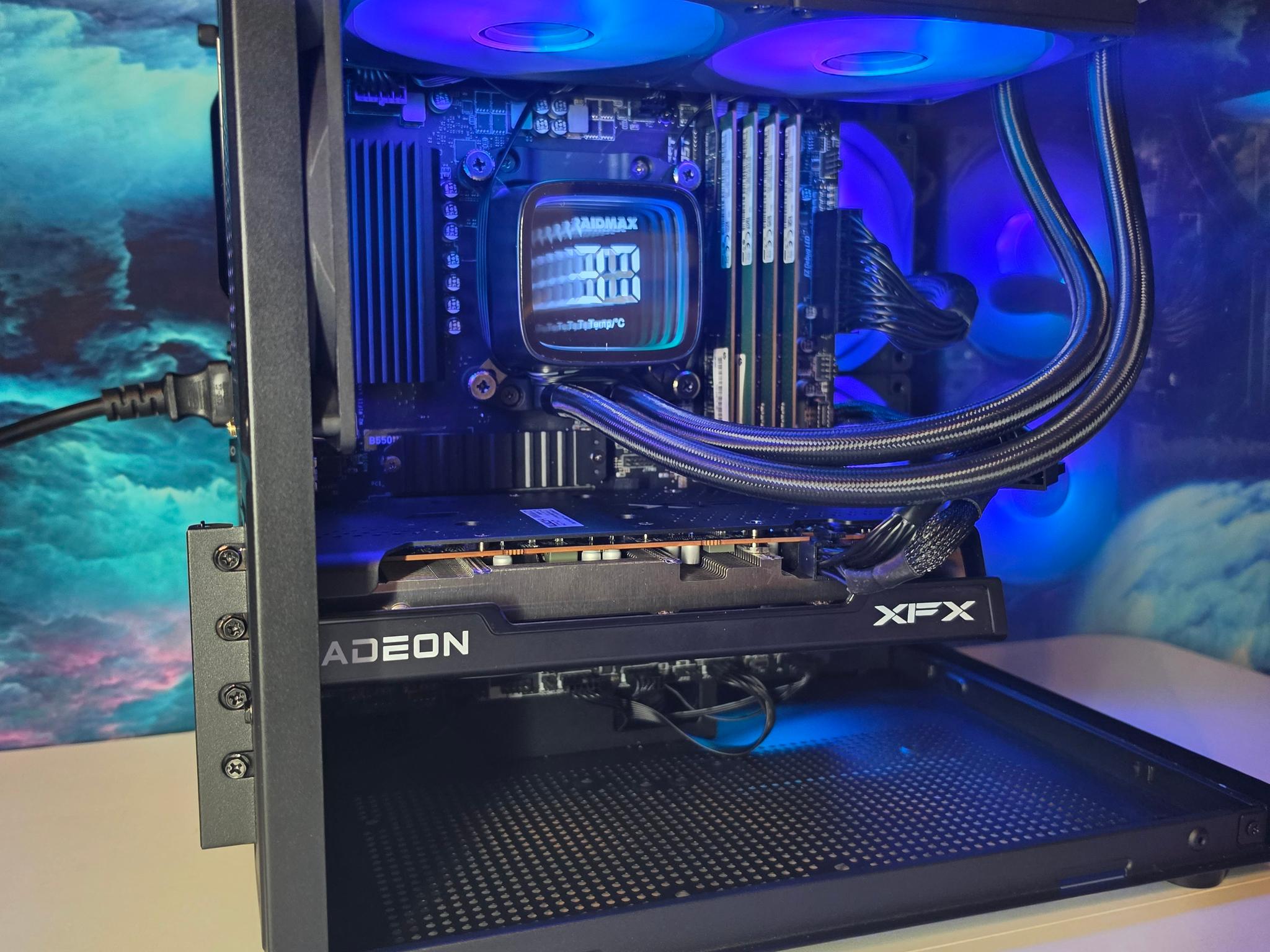 XFX RX 7600 8gb + Ryzen 5600x PC Build #113