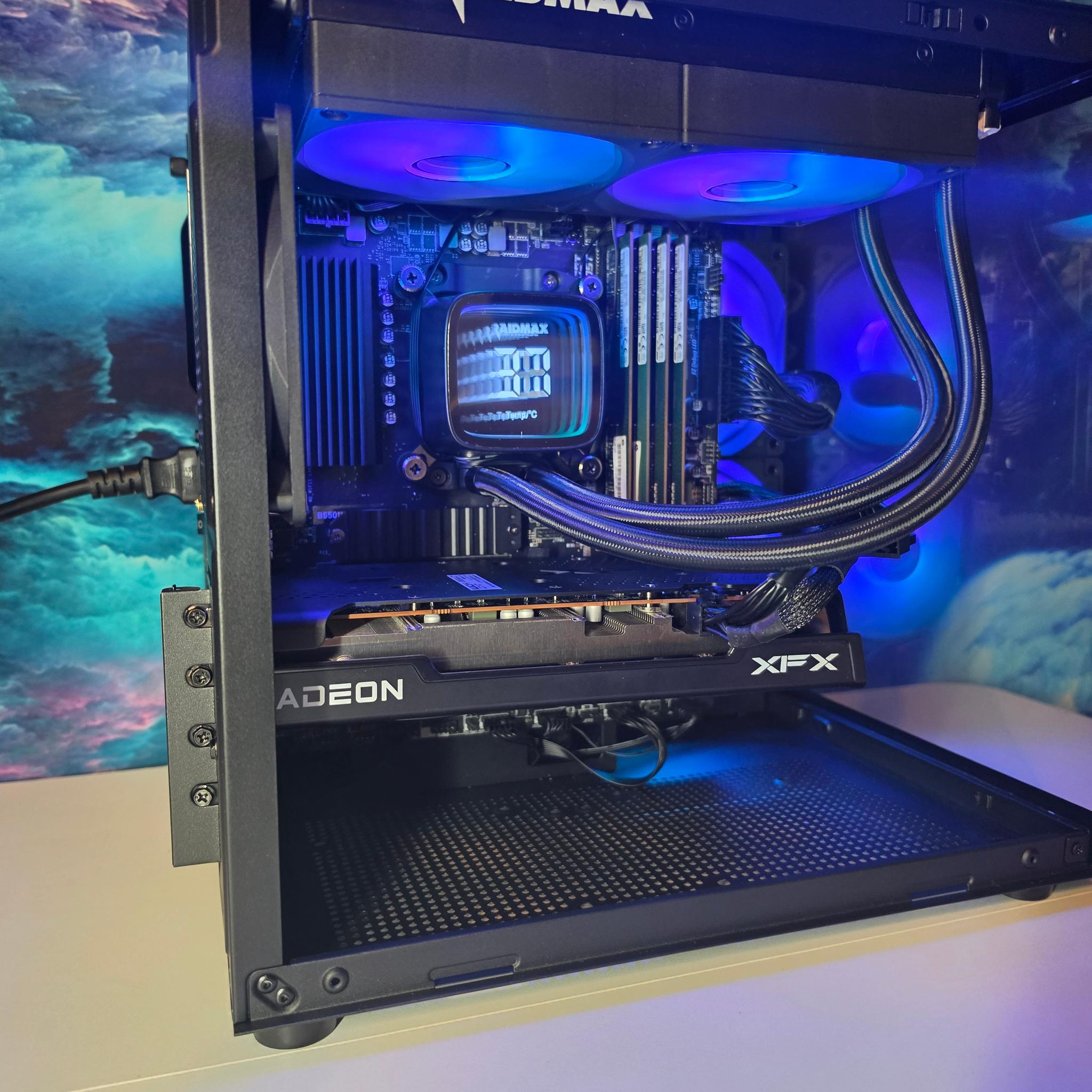 XFX RX 7600 8gb + Ryzen 5600x PC Build #113