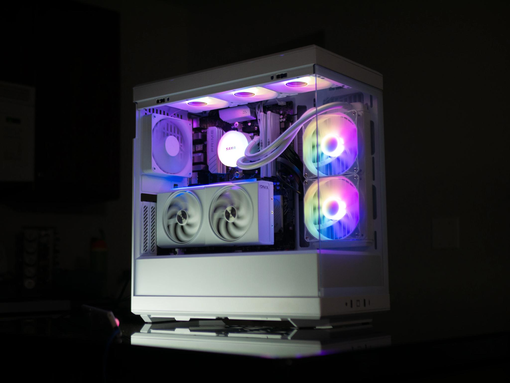 🐲 ARC B580 🐲 - 7600x - 32gb DDR5 6000 - 1TB NVME - 240MM AIO - White Gaming PC