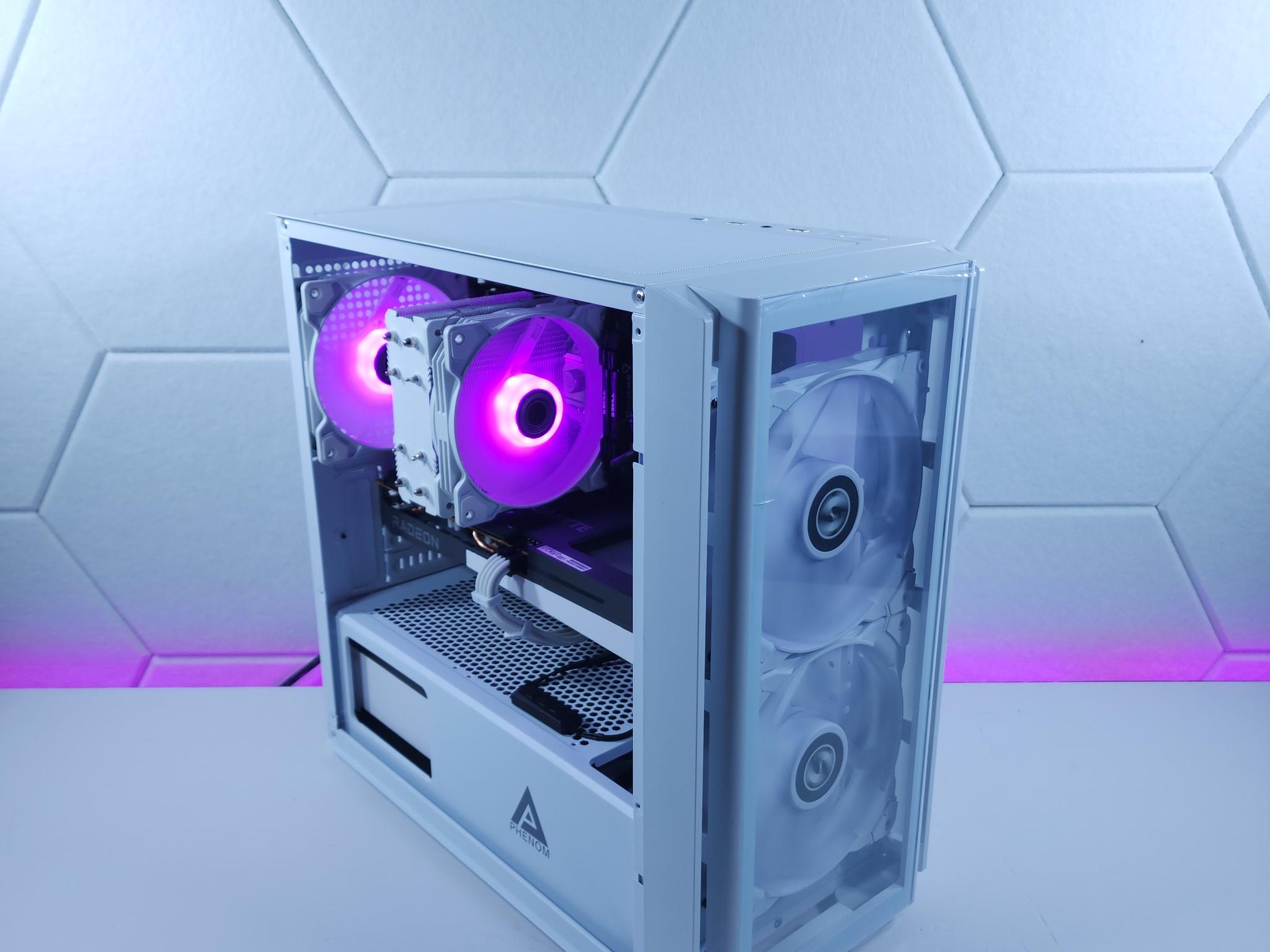 💜🤍1080p Gaming | RX 6600 | Core i3 12100T | 32GB 3200MHz | 1TB SSD