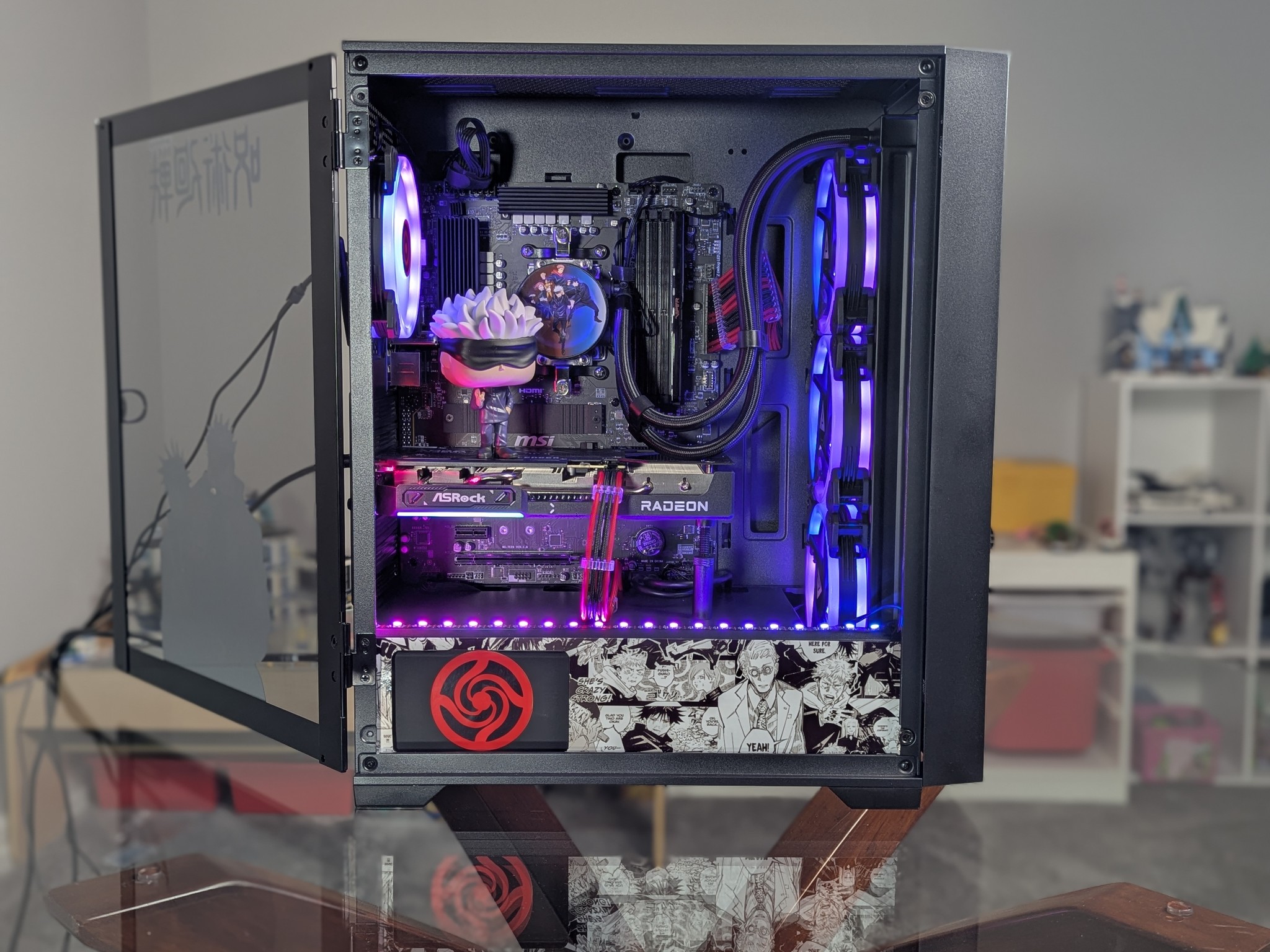 The Jujutsu Kaisen | Ryzen 5 9600X | RX 9060XT | 16GB DDR5 RAM | 1TB SSD