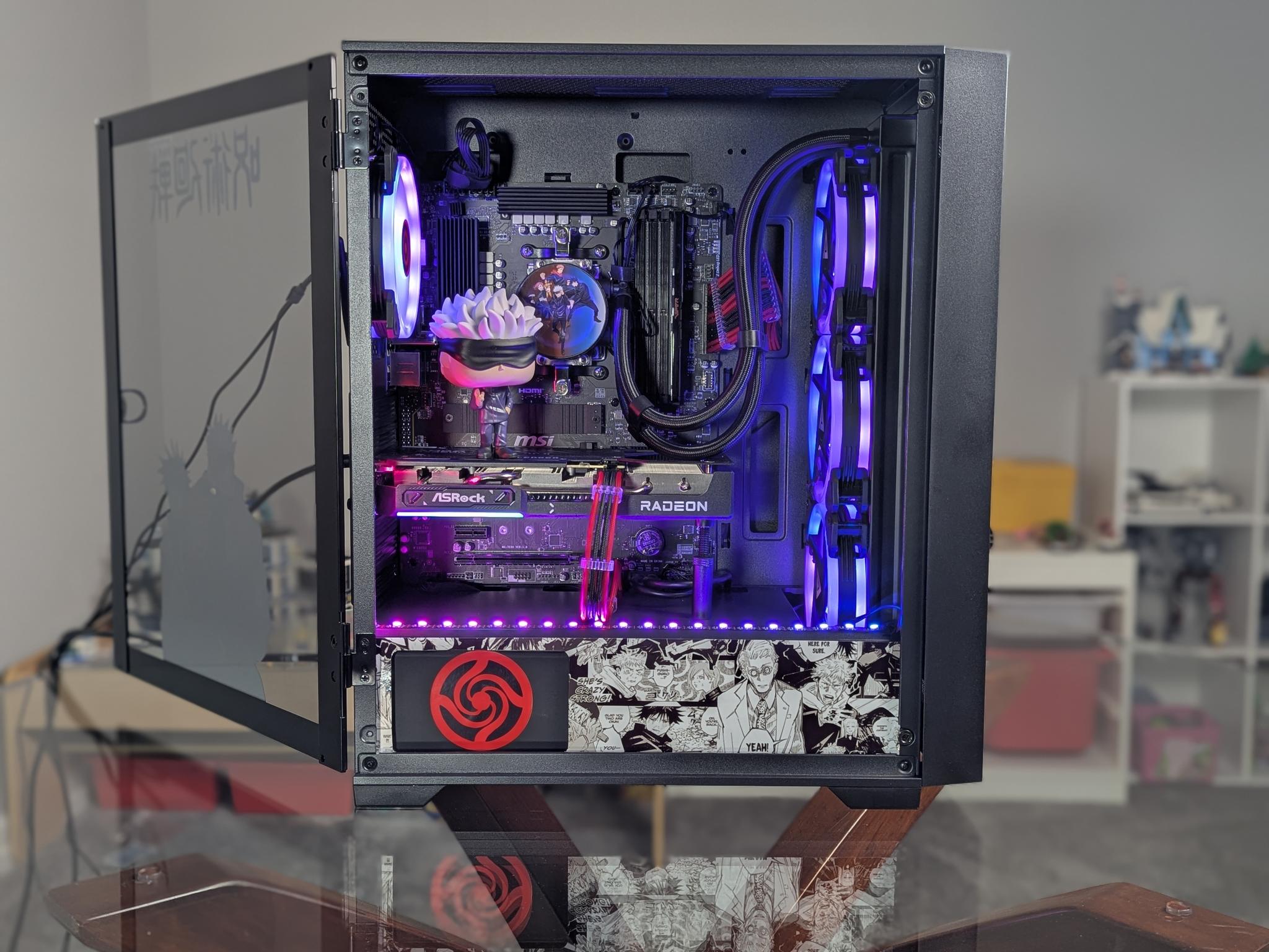 The Jujutsu Kaisen | Ryzen 5 9600X | RX 9060XT | 16GB DDR5 RAM | 1TB SSD