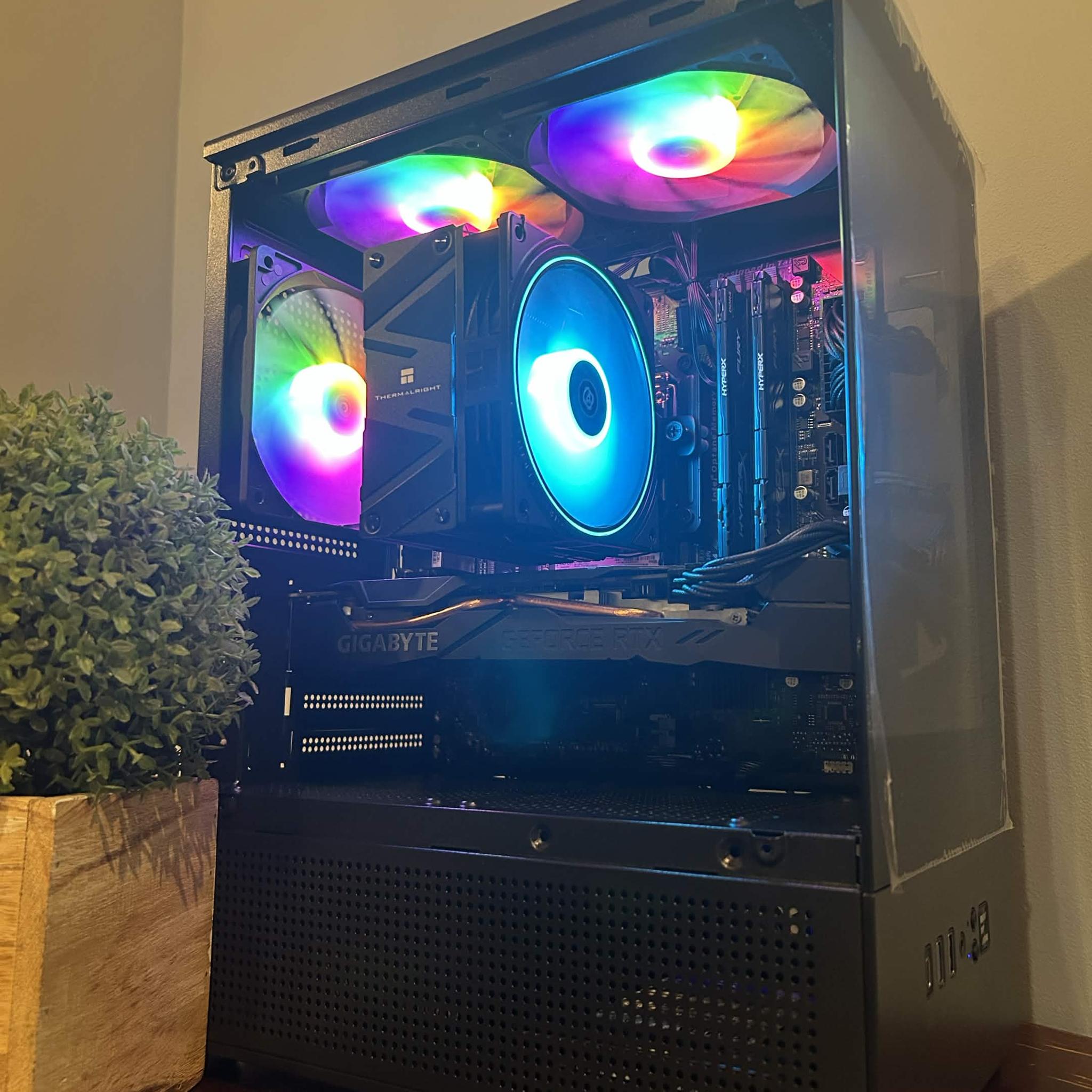 BUDGET GAMING - RTX 2060 Super Custom Gaming PC - Core i7-8700, 16GB RAM, 2.5TB Total Storage