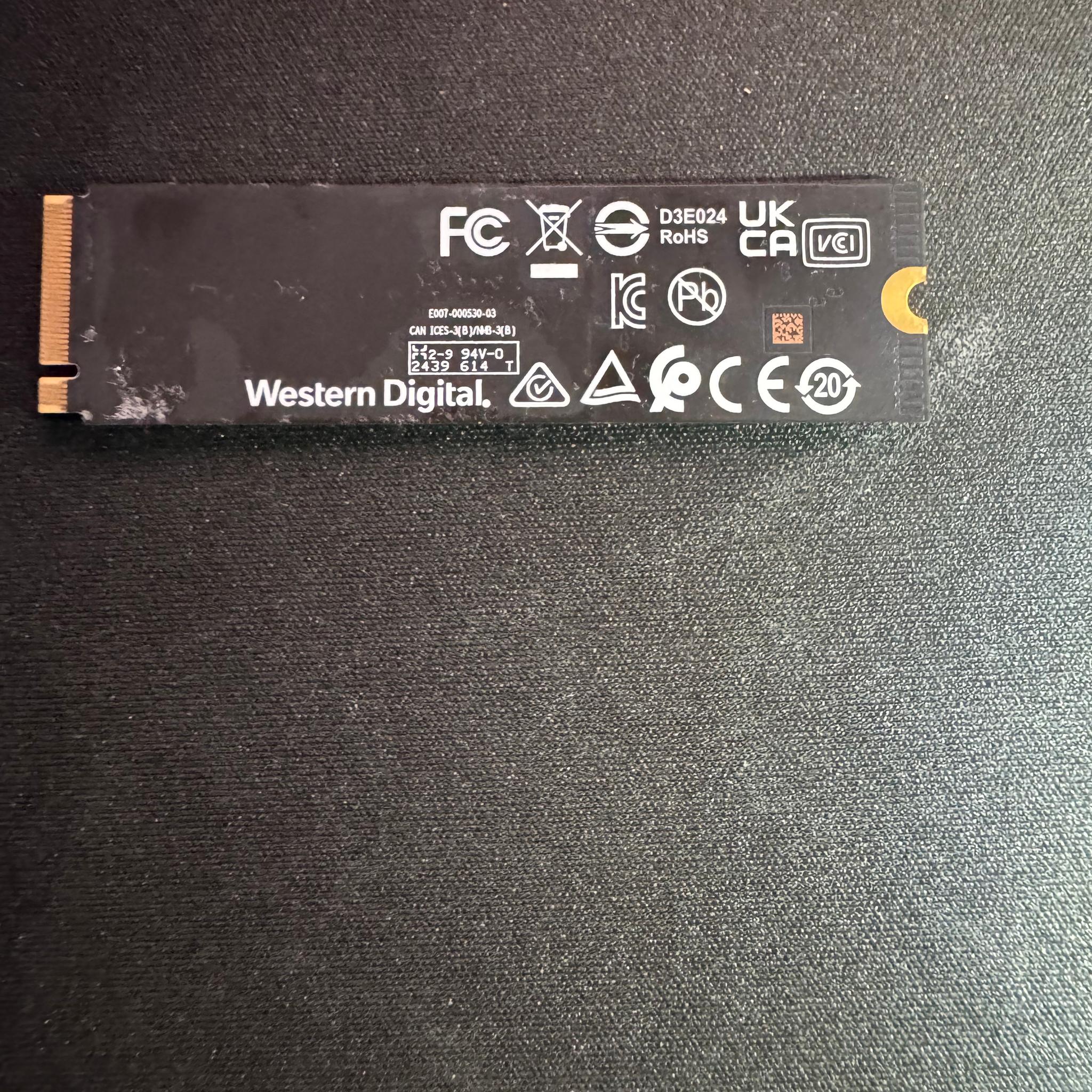 Western Digital® PC SN8000S NVMe™