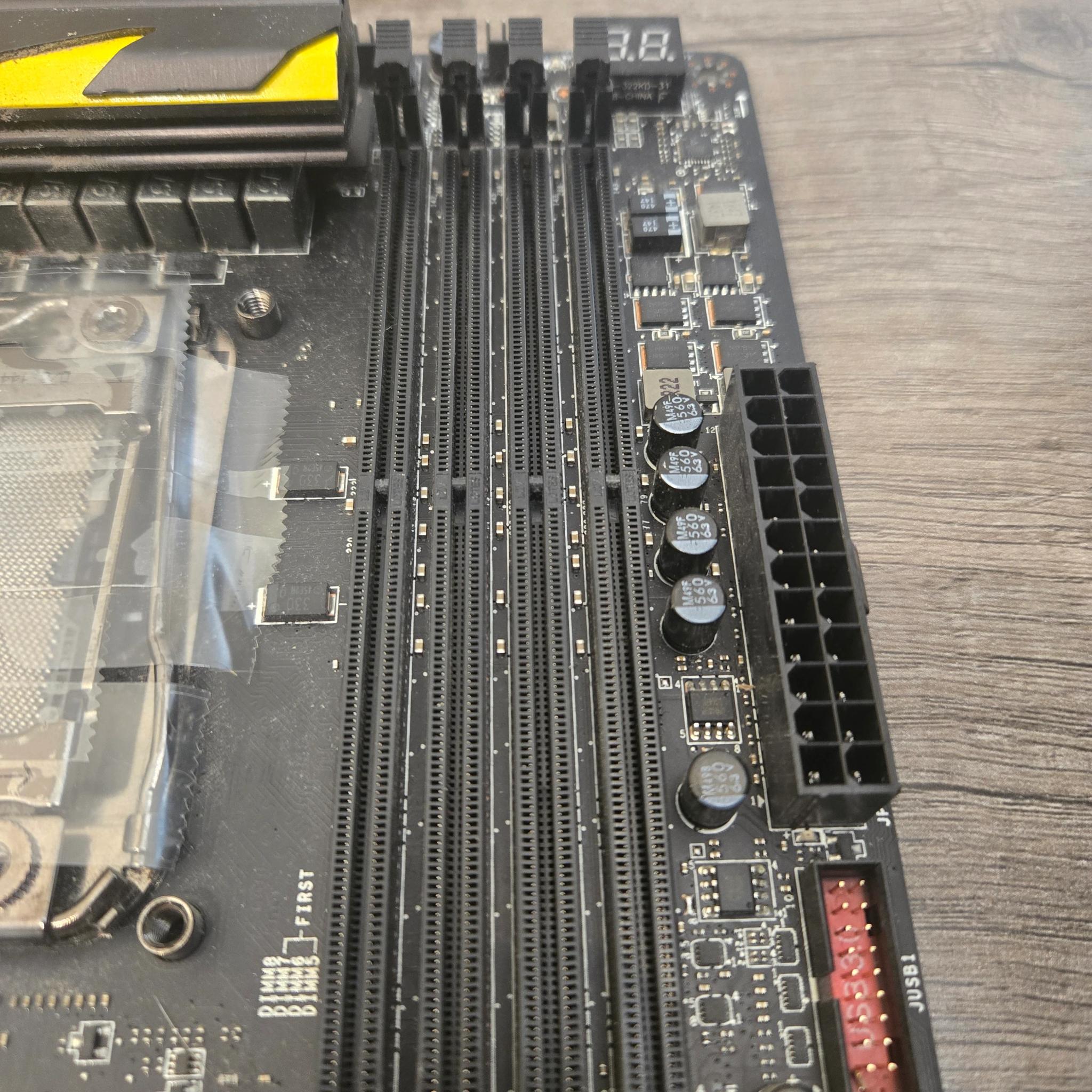 MSI X99S MPower LGA 2011-V3 Motherboard - ROUGH CONDITION READ DESC