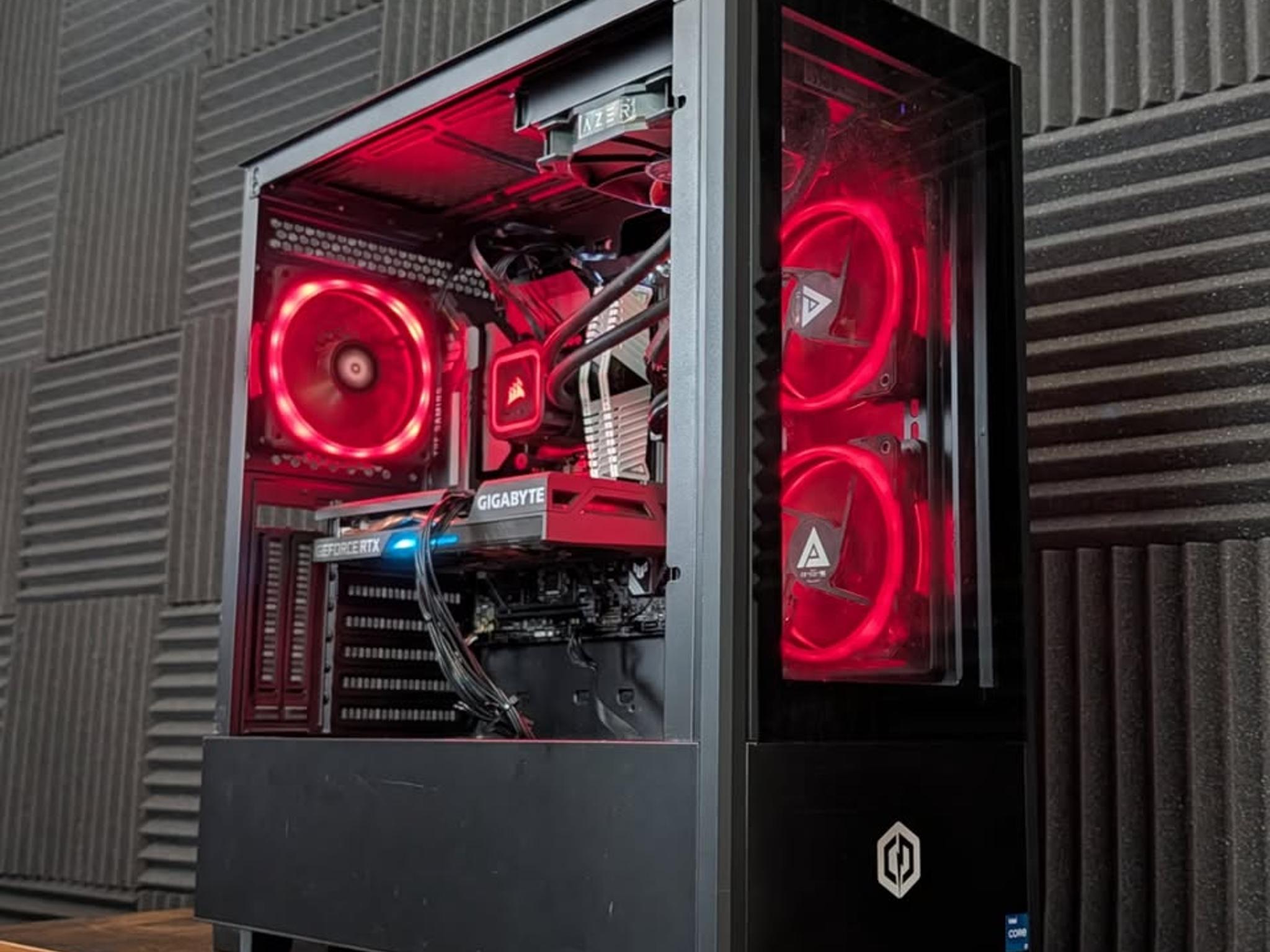 RTX 3060 Ti Gaming PC – Intel i7-11700F, 16GB RAM, 1.5TB Storage, WiFi + Bluetooth