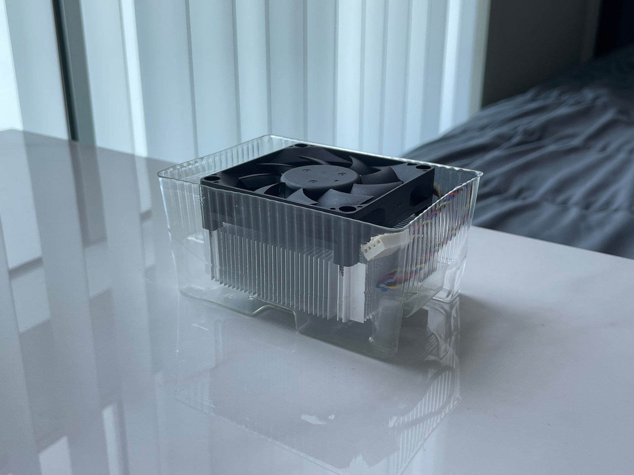 AMD ASRock DeskMini X300 Low Profile AM4/AM5 4-Pin Stock Cooler