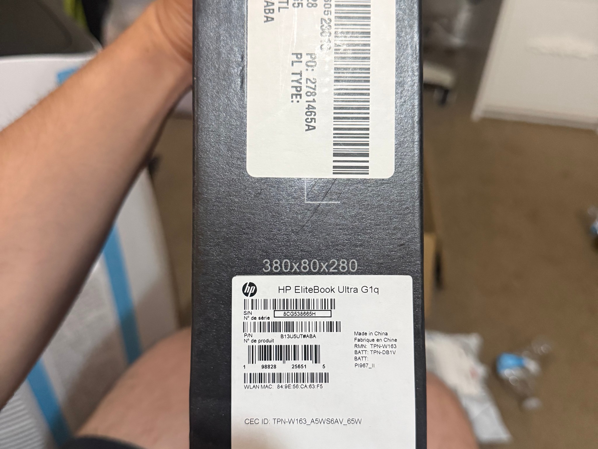 HP Elitebook Ultra G1q 32GB DDR5 / SnapDragon X Elite