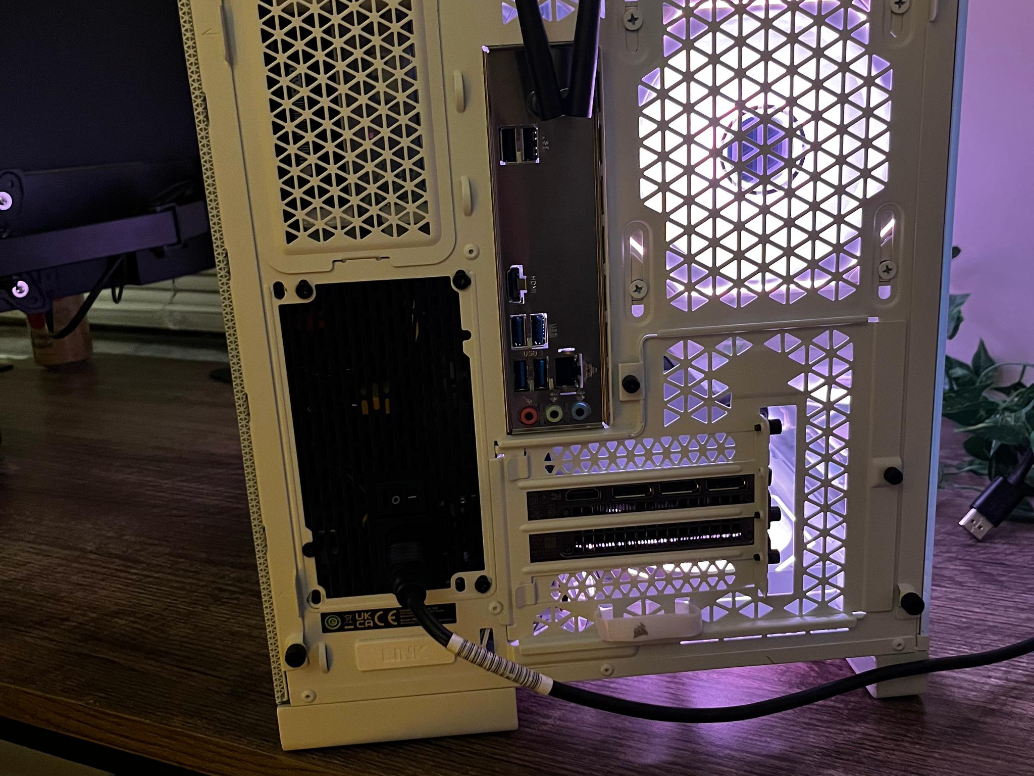 Custom Built Gaming PC - RTX 3070, Ryzen 5 5500, 16GB RAM, 1TB NVMe SSD, White AIO