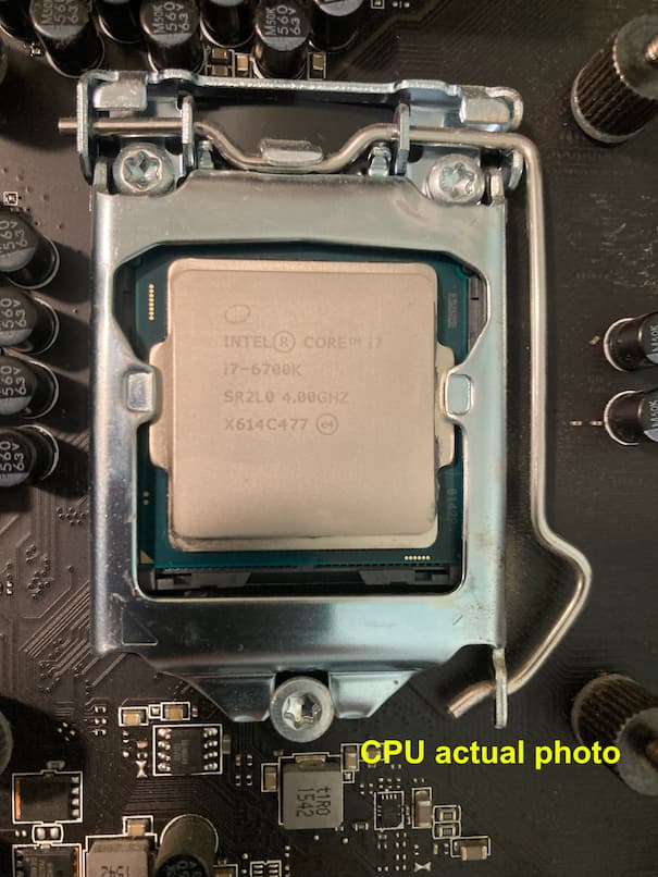 MSI Z170A SLI PLUS motherboard + Intel i7-6700K CPU + Tower Cooler Combo – Tested Working