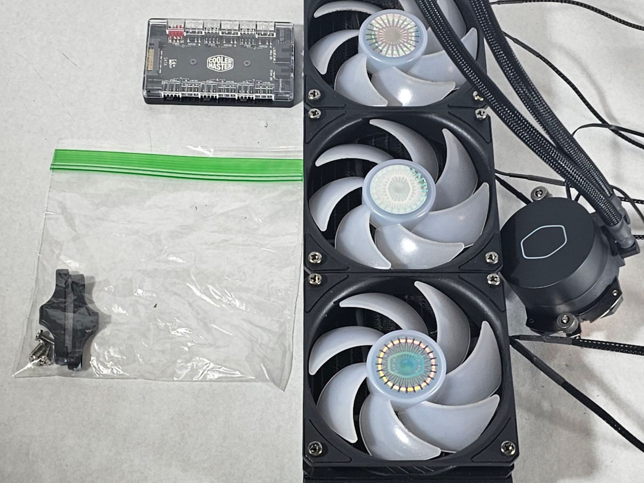 360mm AIO Cooler Master RGB CPU Liquid Cooler for AMD AM5