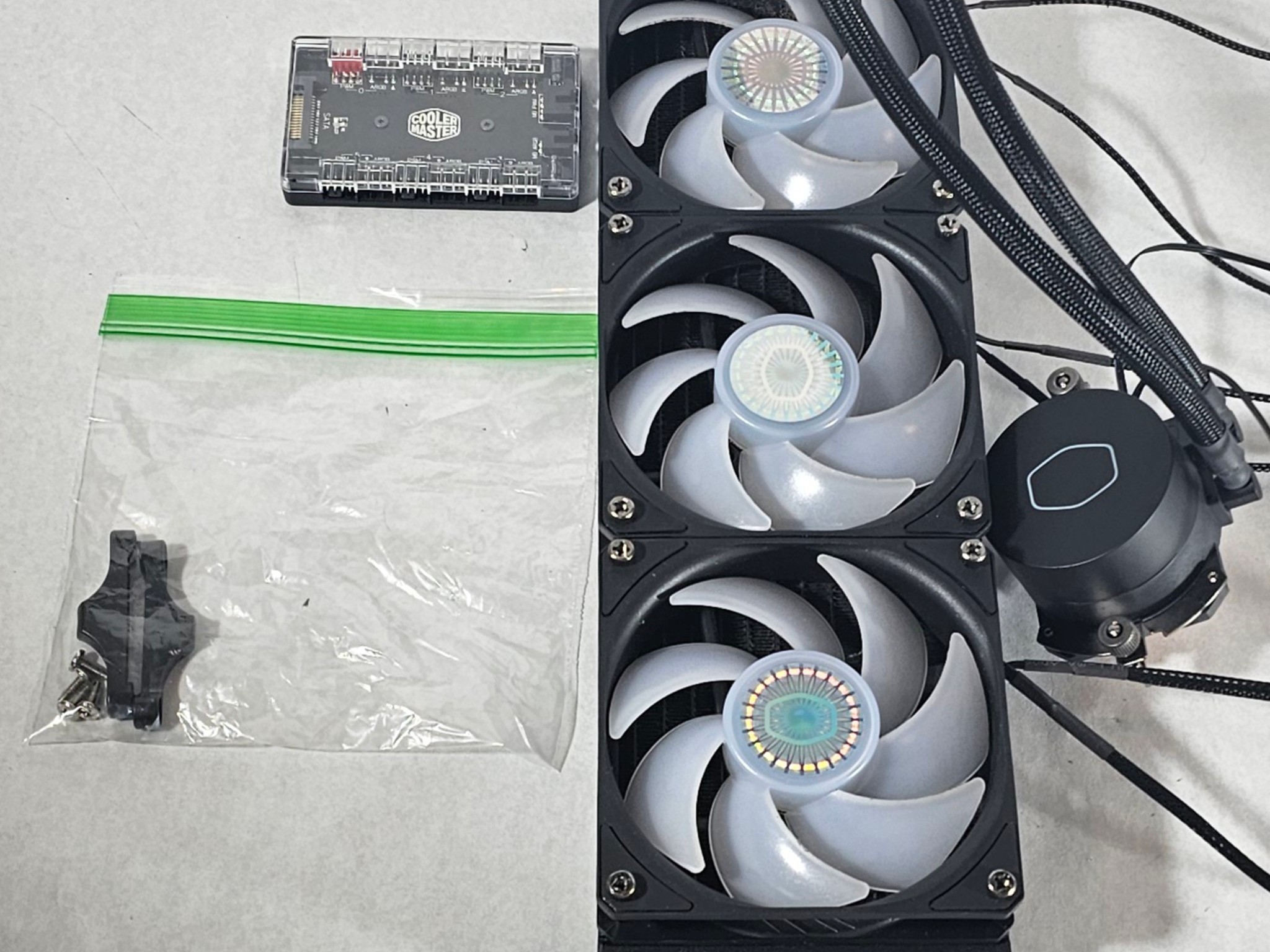 360mm AIO Cooler Master RGB CPU Liquid Cooler for AMD AM5