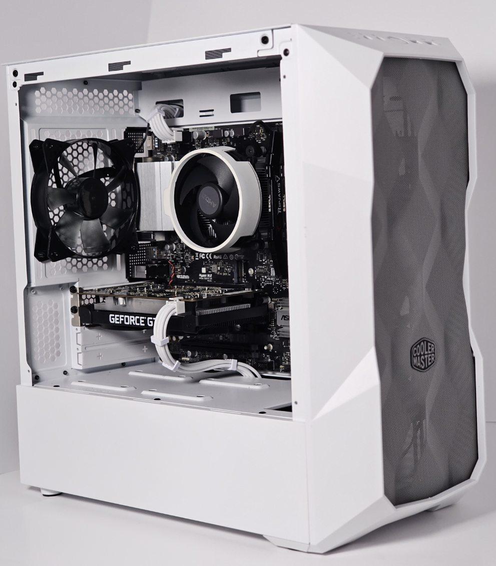 BUDGET ⚫OREO BEAST🥛GAMING PC | RYZEN 5 3600 | NVIDIA 1650 | 16GB | 1TB | WIN 11 | WIFI/BT