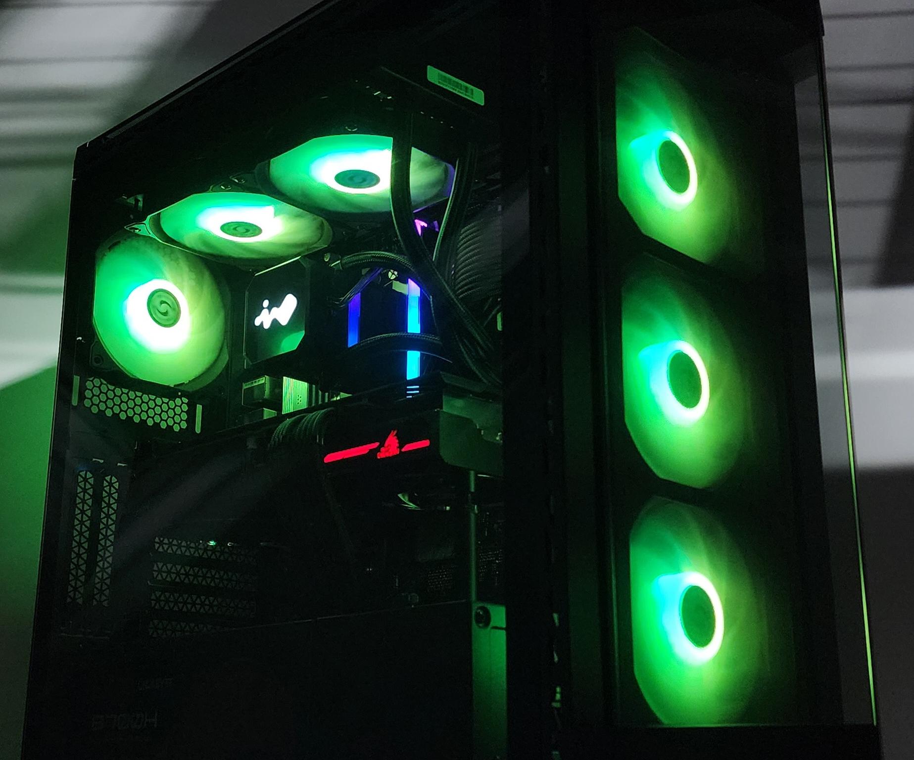 Gaming PC Ryzen 5 7600X 16GB RAM 1TB SSD RX 6800 XT 16GB Windows 11 Computer