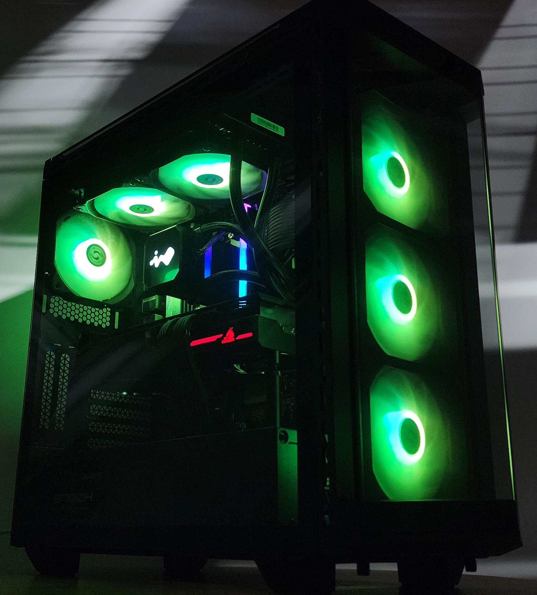 Gaming PC Ryzen 5 7600X 16GB RAM 1TB SSD RX 6800 XT 16GB Windows 11 Computer