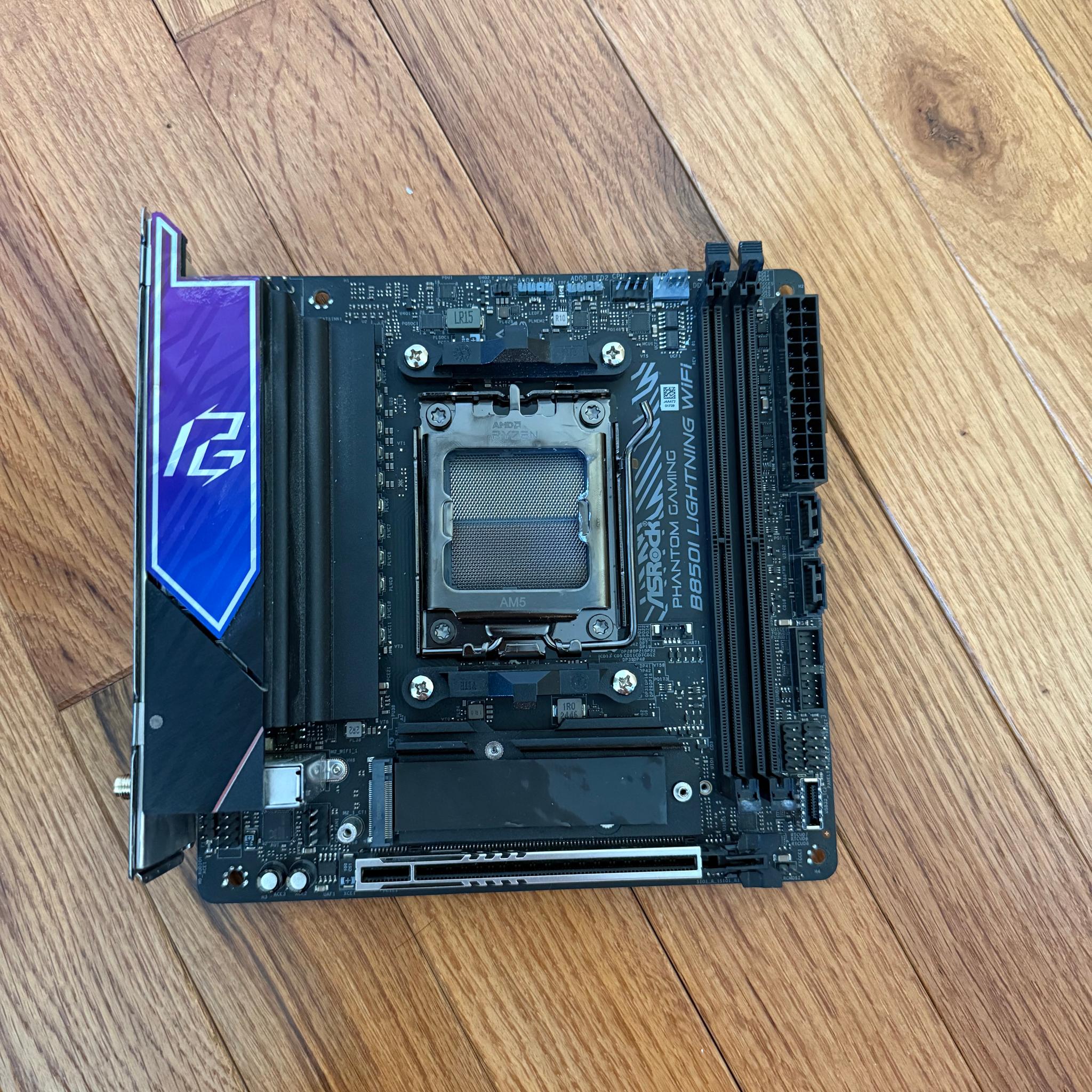 ASRock B850I Lightning WiFi AM5 Mini-ITX Motherboard