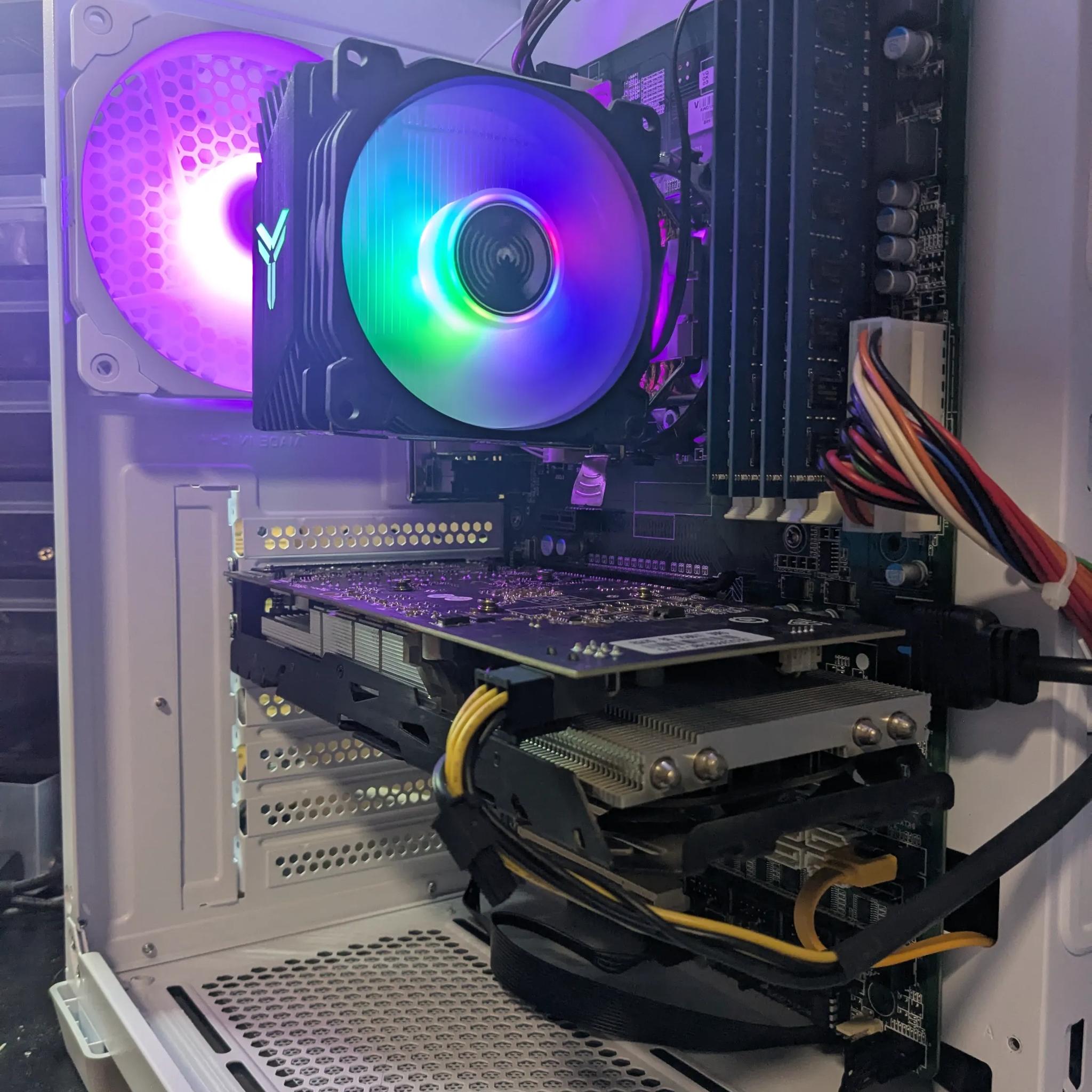 100 FPS Fortnite | 180 Day Warranty | i5-4590 , 16GB RAM, 480GB SSD, RX 470 8GB, RGB, Wifi, Win10