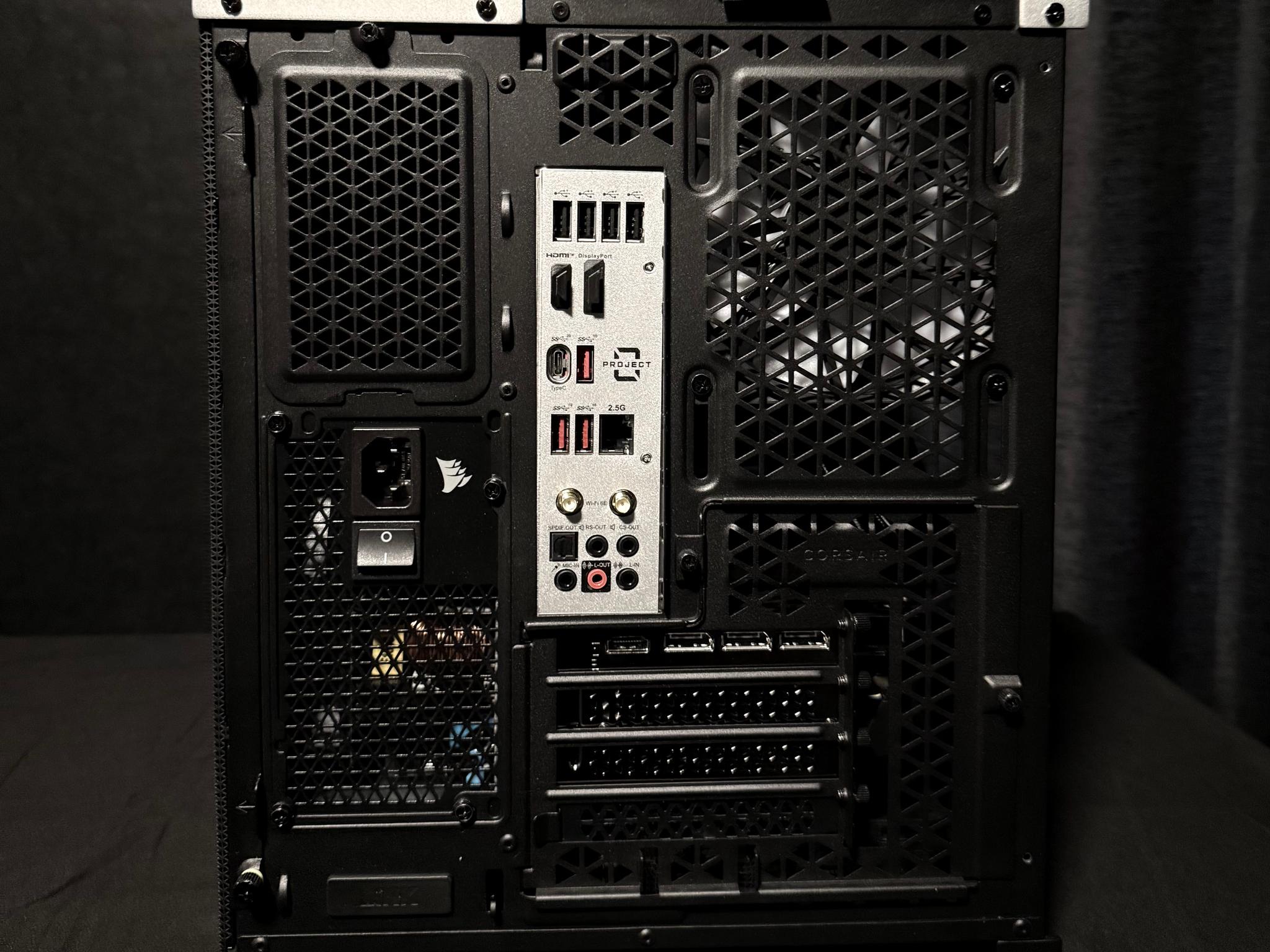 ⚫️💎Corsair vengeance 4K RTX 5080 ⚫️💎 i9-14900KF⚫️💎 W11 pro ⚫️💎 32gb Ram ⚫️💎2Tb storage